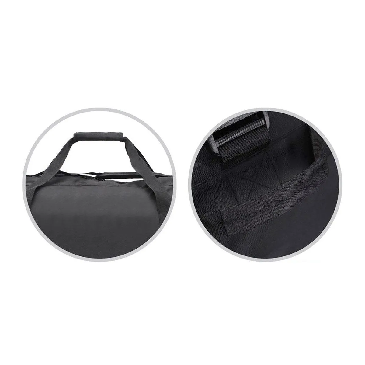 Evolution Gear Multipurpose Black Duffel Bag