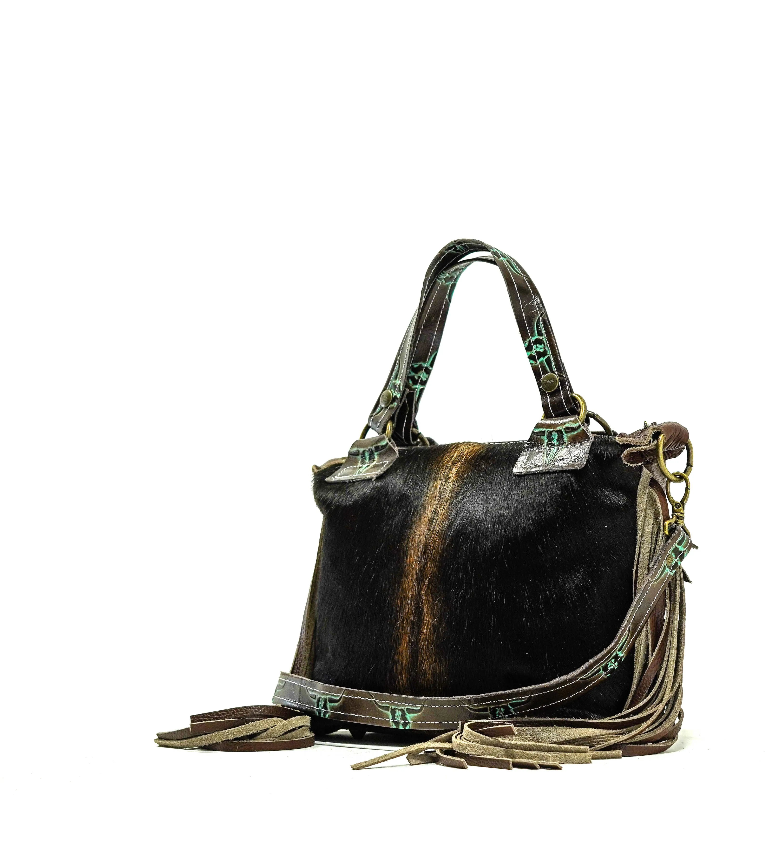 Fancy Annie - Dark Brindle w/ Mint Chocolate Skulls