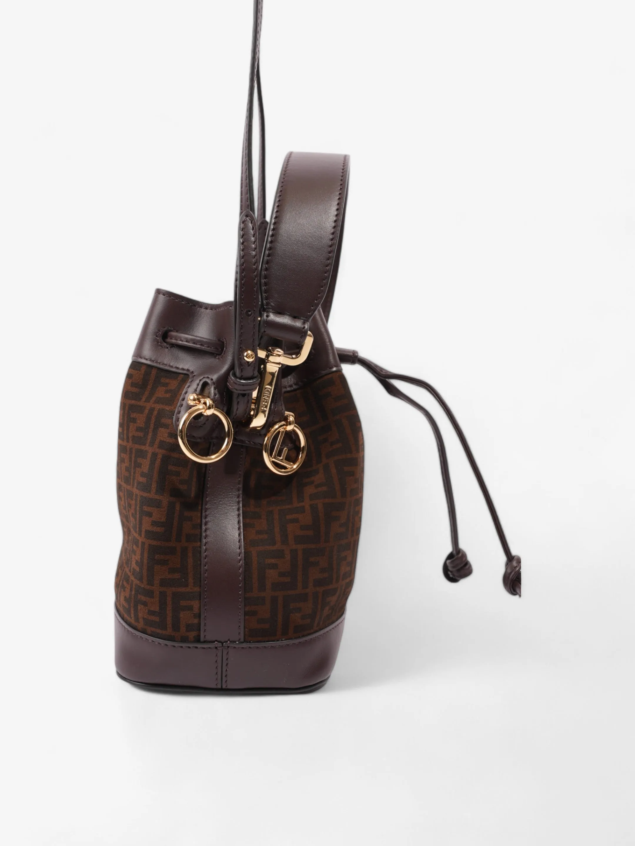 Fendi Mon Tresor Brown / Tobacco Calfskin Leather Mini