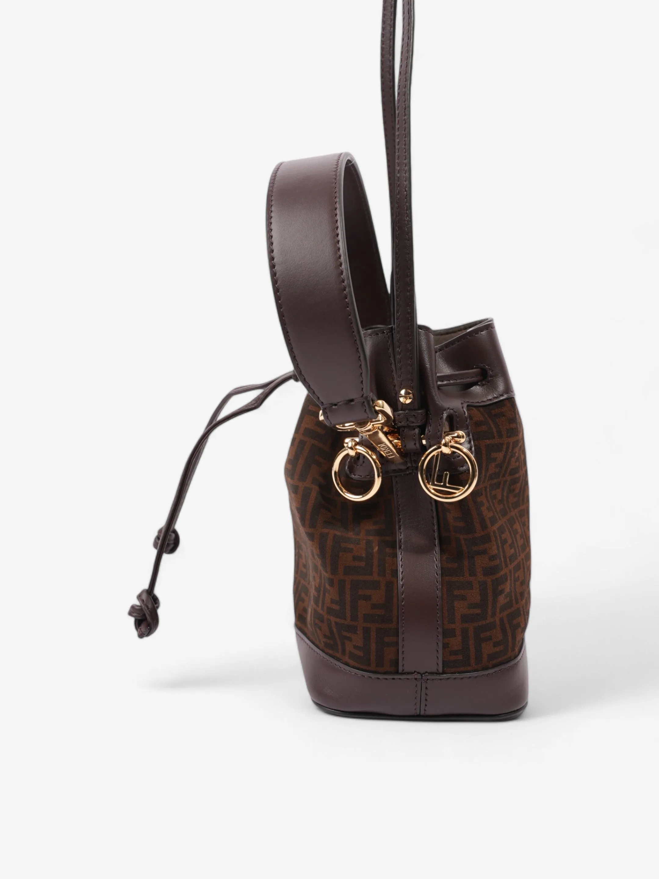 Fendi Mon Tresor Brown / Tobacco Calfskin Leather Mini