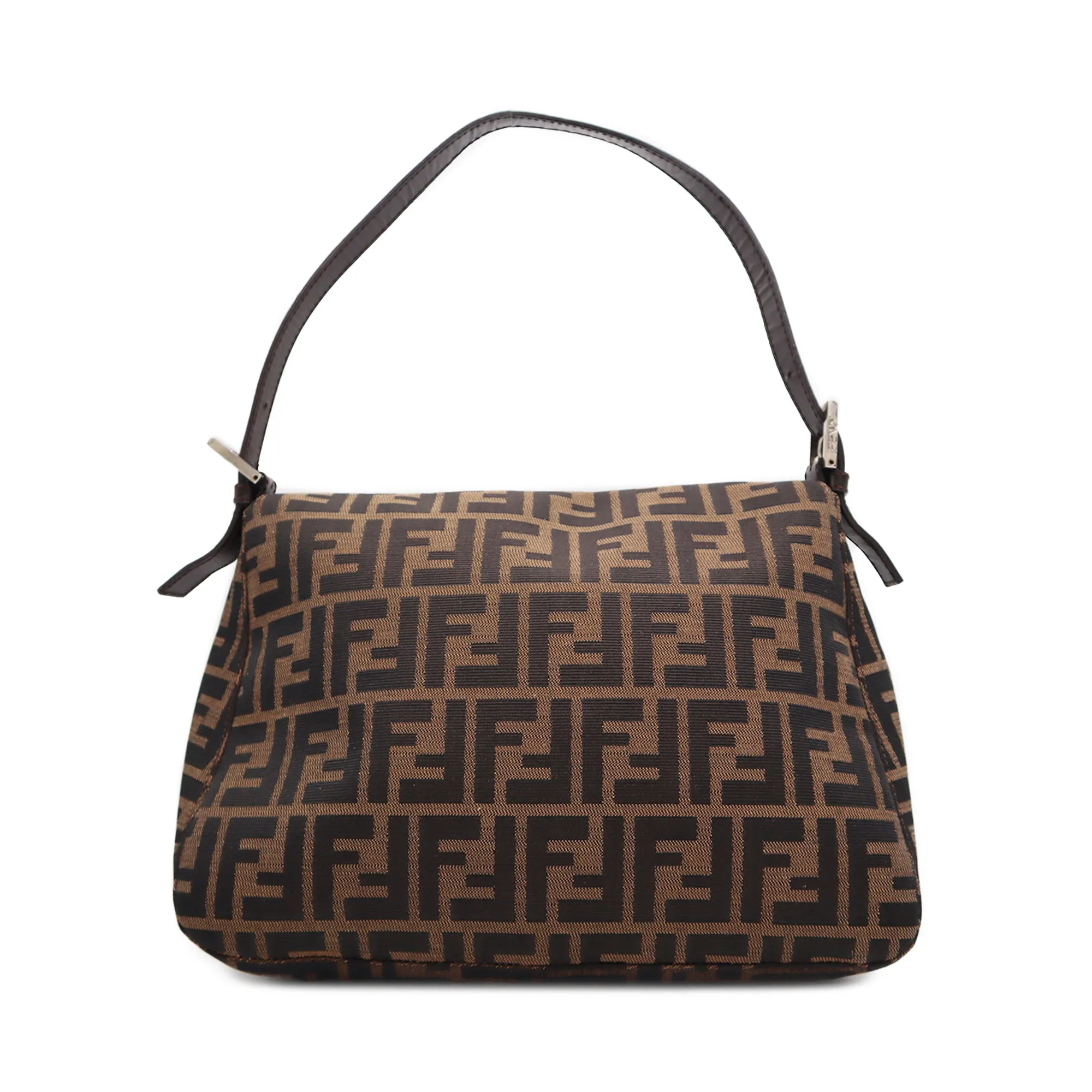 Fendi Zucca Canvas Mamma Bucket Shoulder Bag