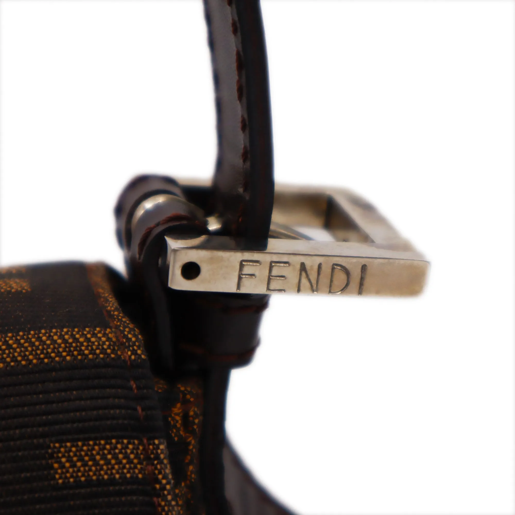 Fendi Zucca Canvas Mamma Bucket Shoulder Bag