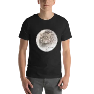 Fishing Cat Sushi Short Sleeve T-Shirt