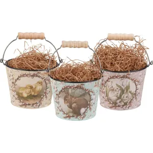 Floral Animal Bucket