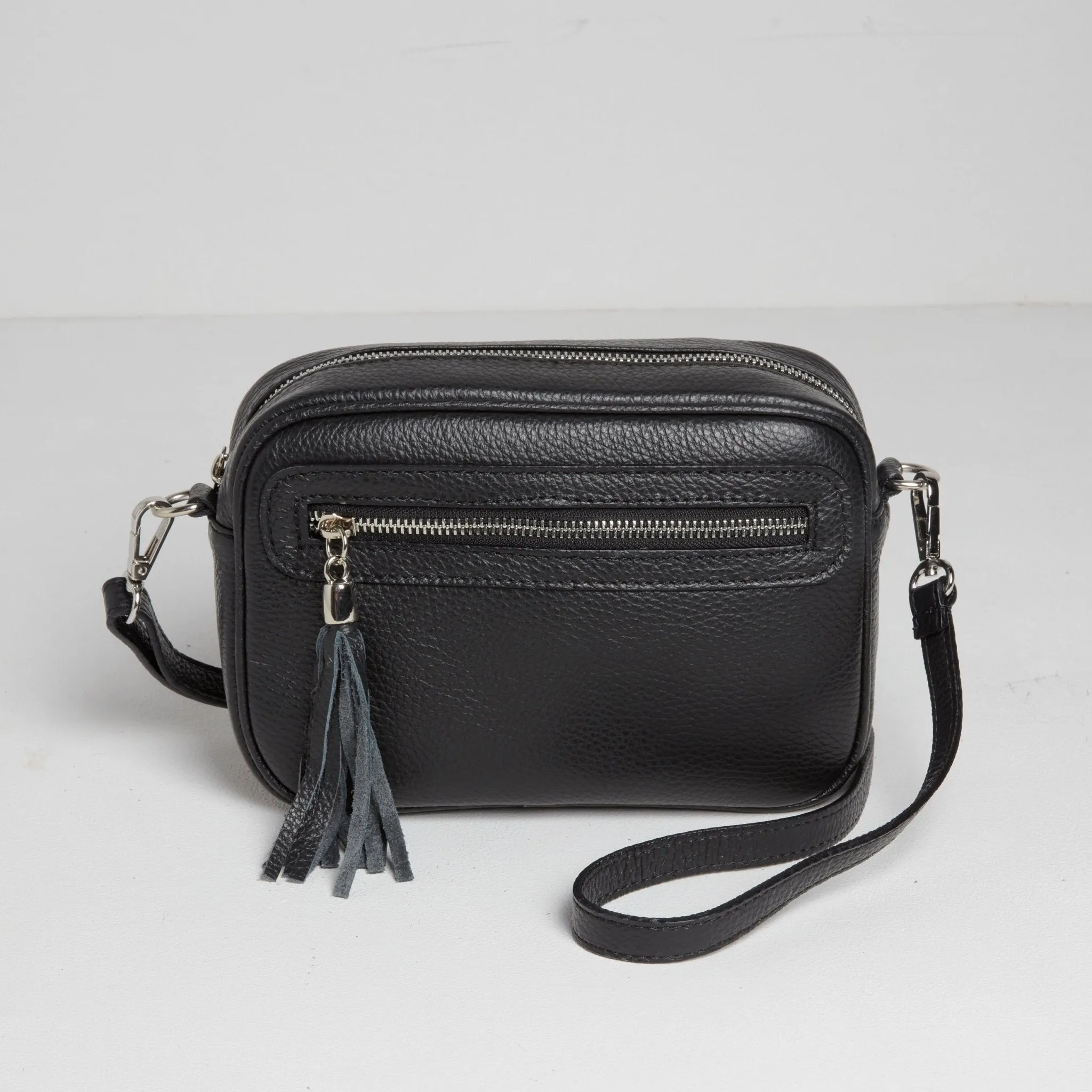 Florence Crossbody Bag in Black