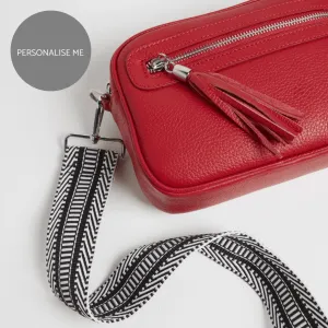 Florence Crossbody Bag in Red
