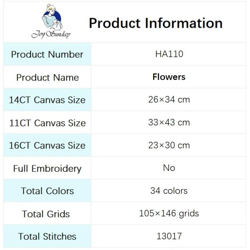 Flower Bucket Flower Thread Stitching Craft