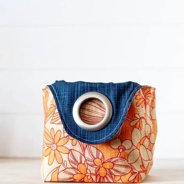 Flower Power Dumpling Bag - Small