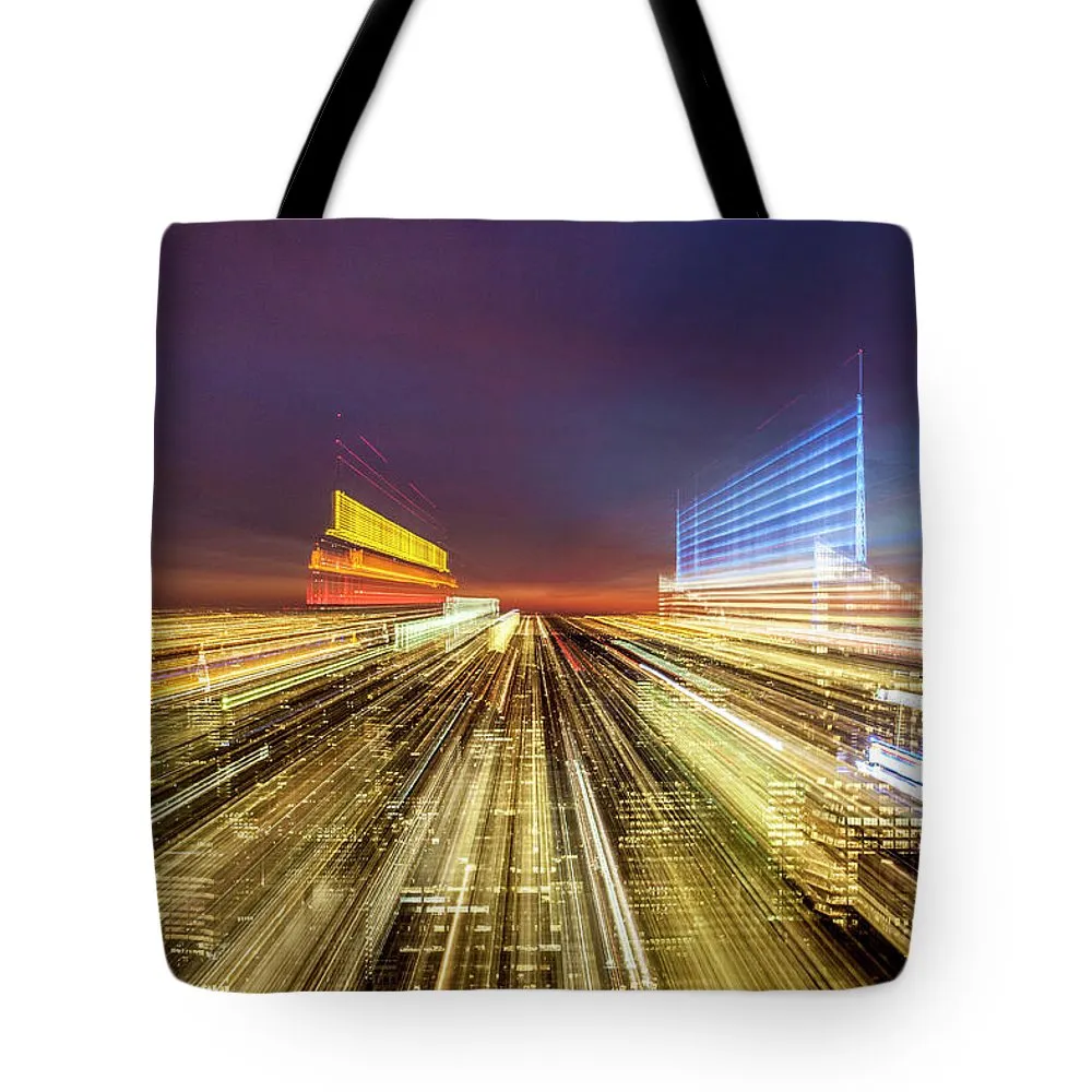 Flying Over New York  - Tote Bag
