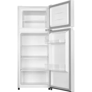 Fridgemaster MTM48120E 117cm High 80/20 Small Fridge Freezer - White - E Rated
