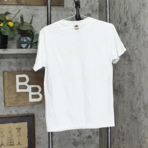 Fruit of the Loom Mens Vintage Best Miller Graphic T-Shirt Tee White S