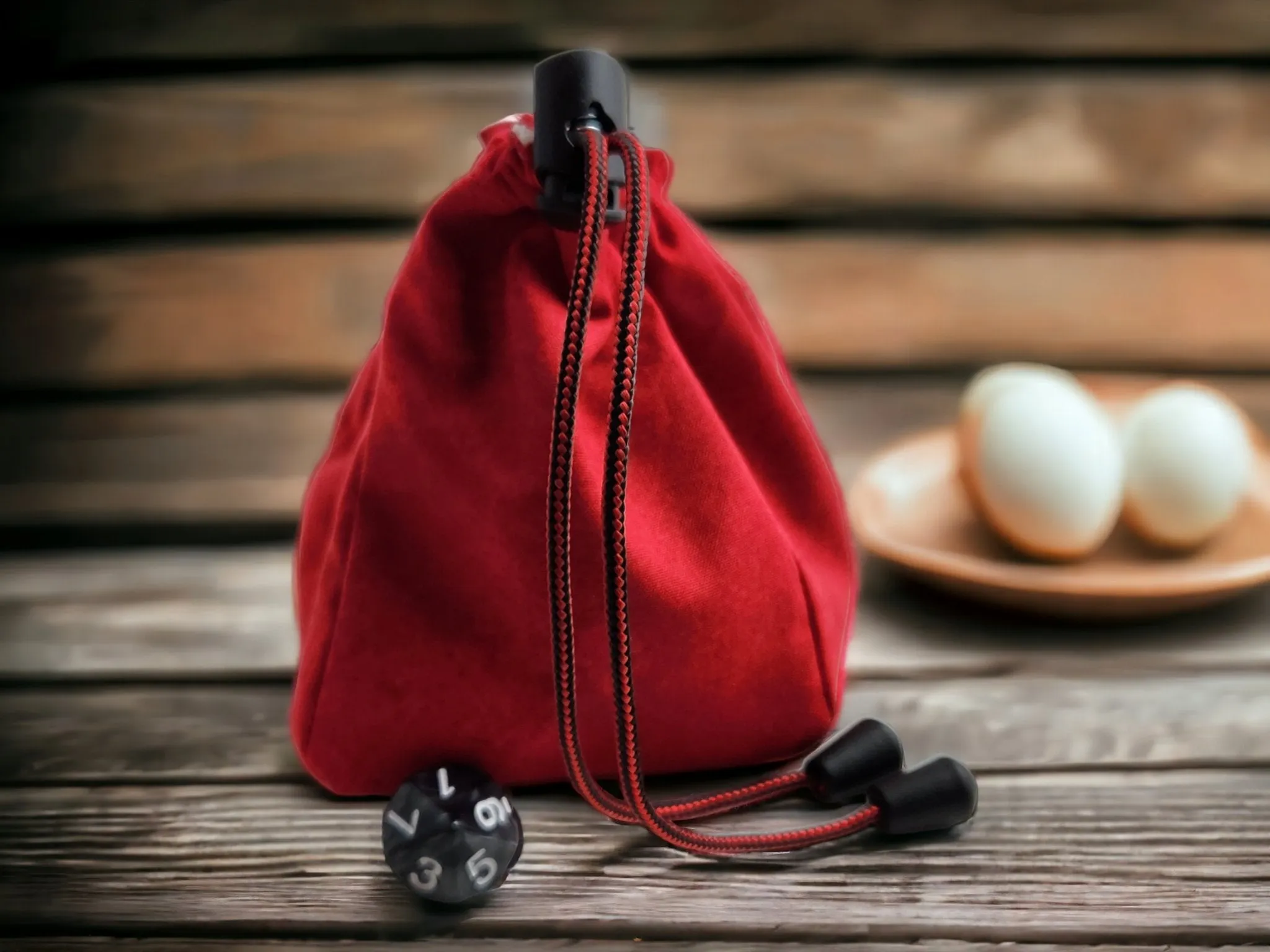 Funny chicken dice bag