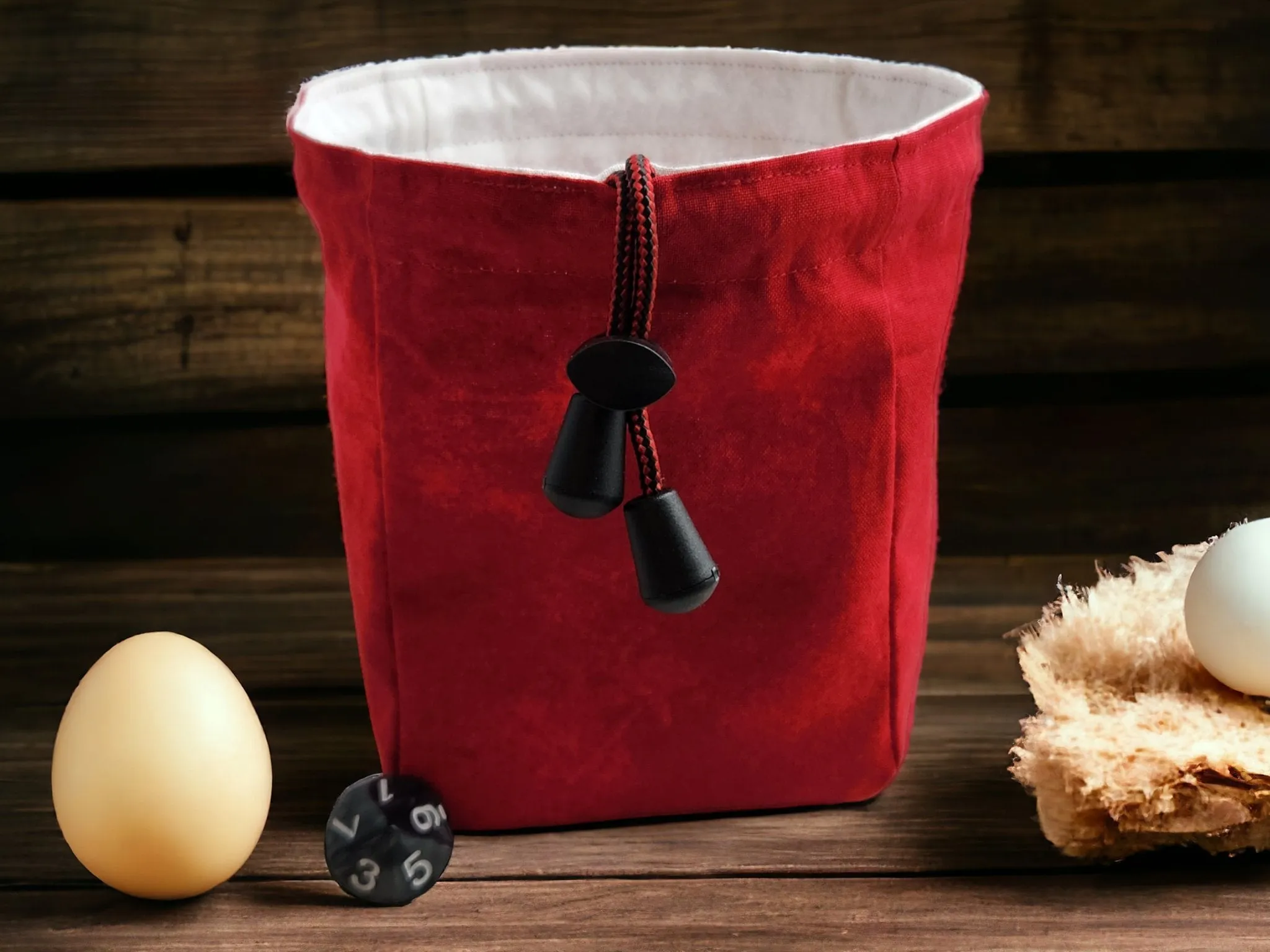 Funny chicken dice bag