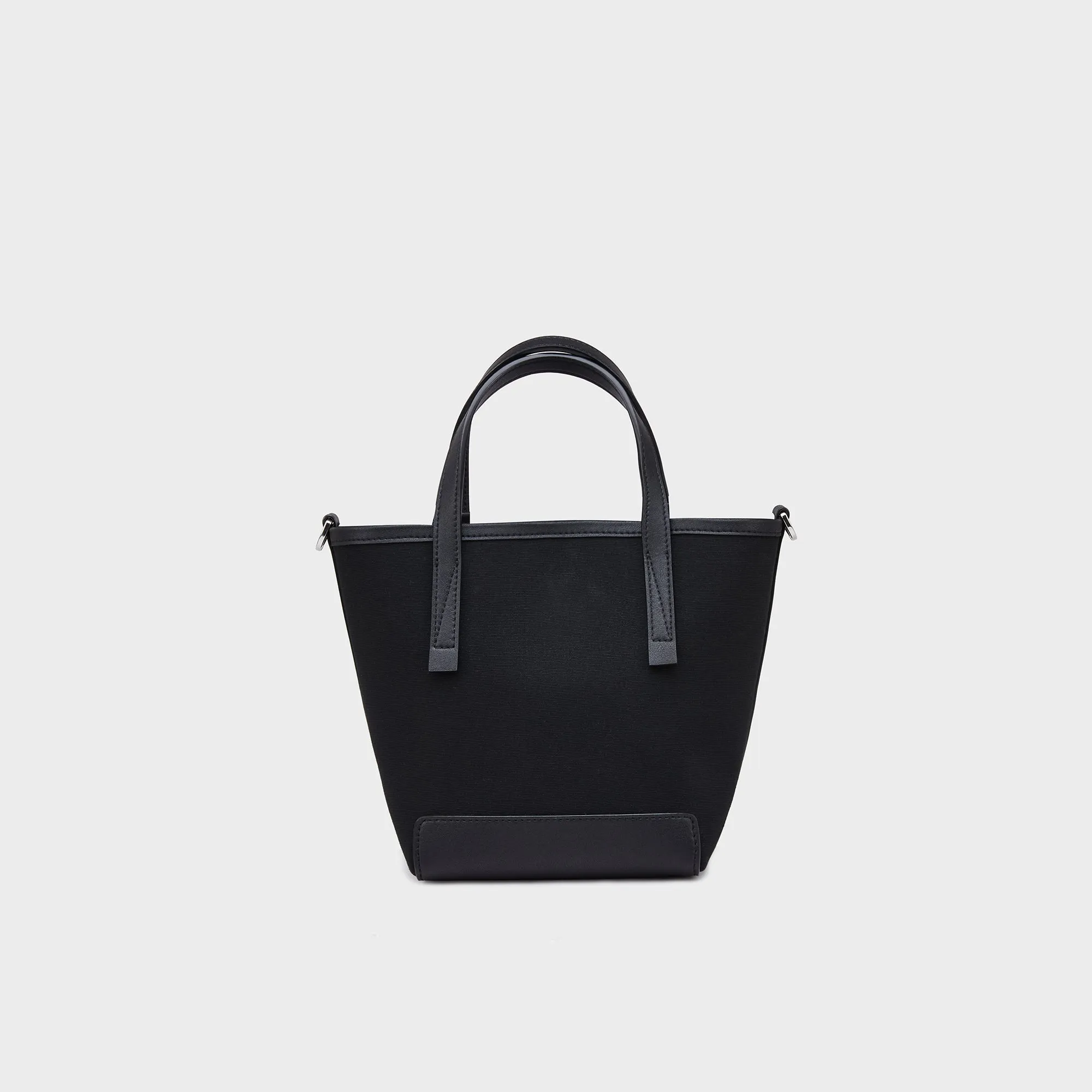 Gabriel Canvas Bucket Bag - Black