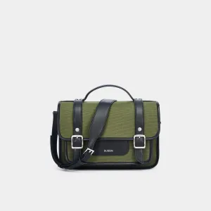 Gabriel Canvas Cambridge Bag - Military Green