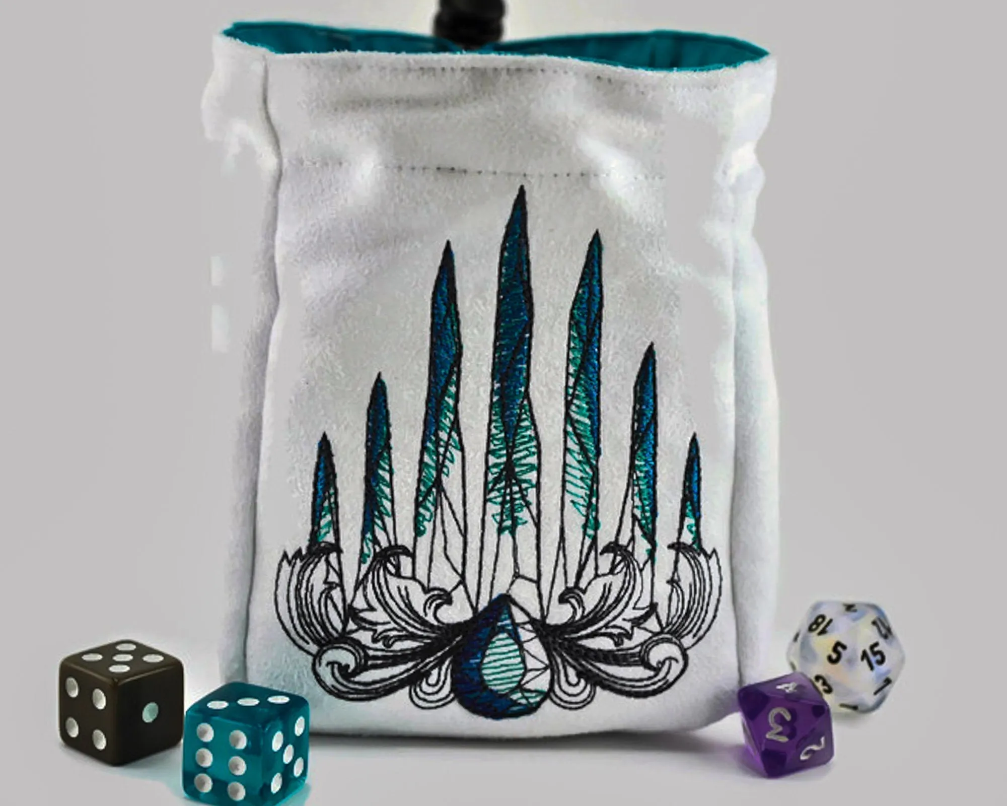 Gem and Crystal Dice Bag