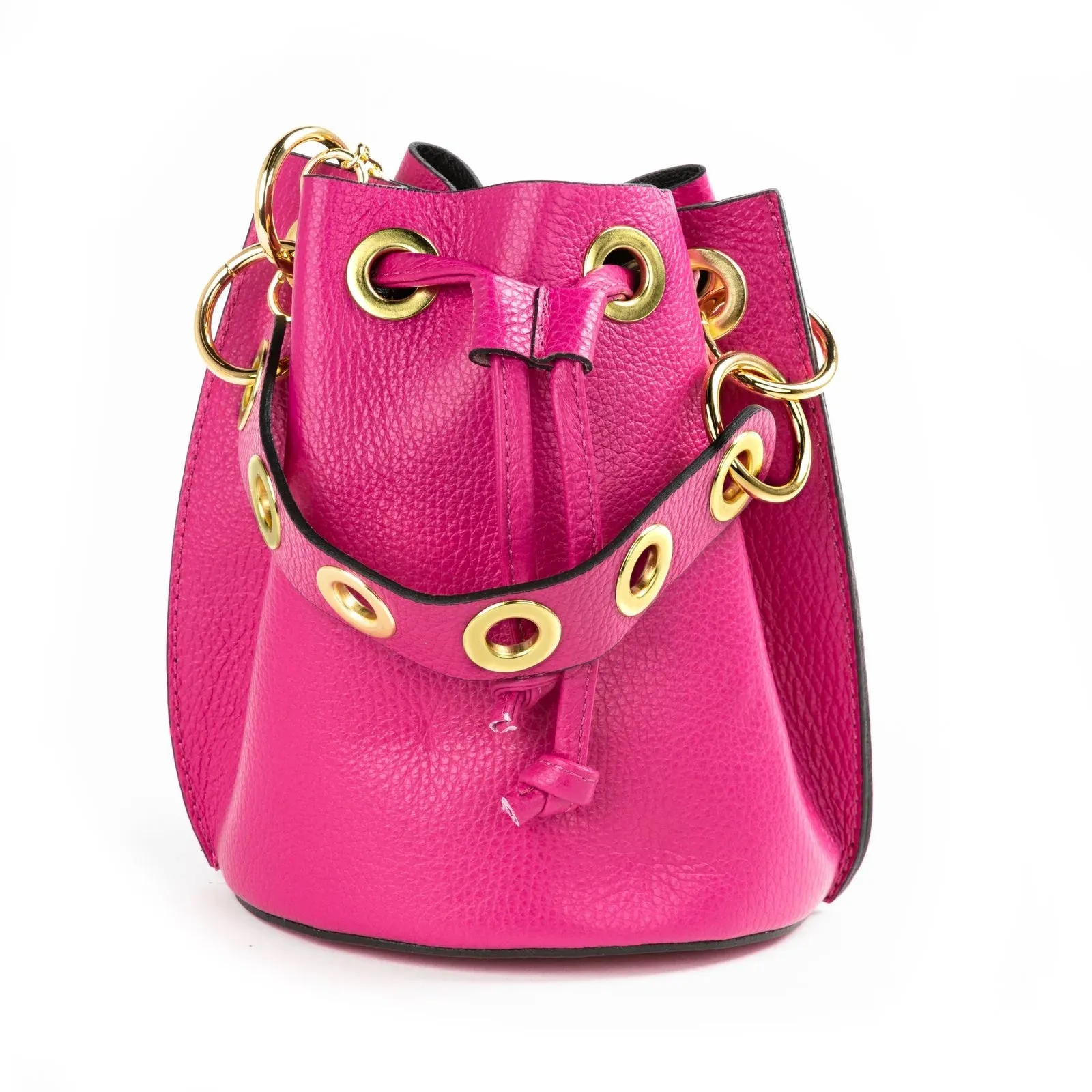 Germán Fuentes Leather Bucket Bag - Various