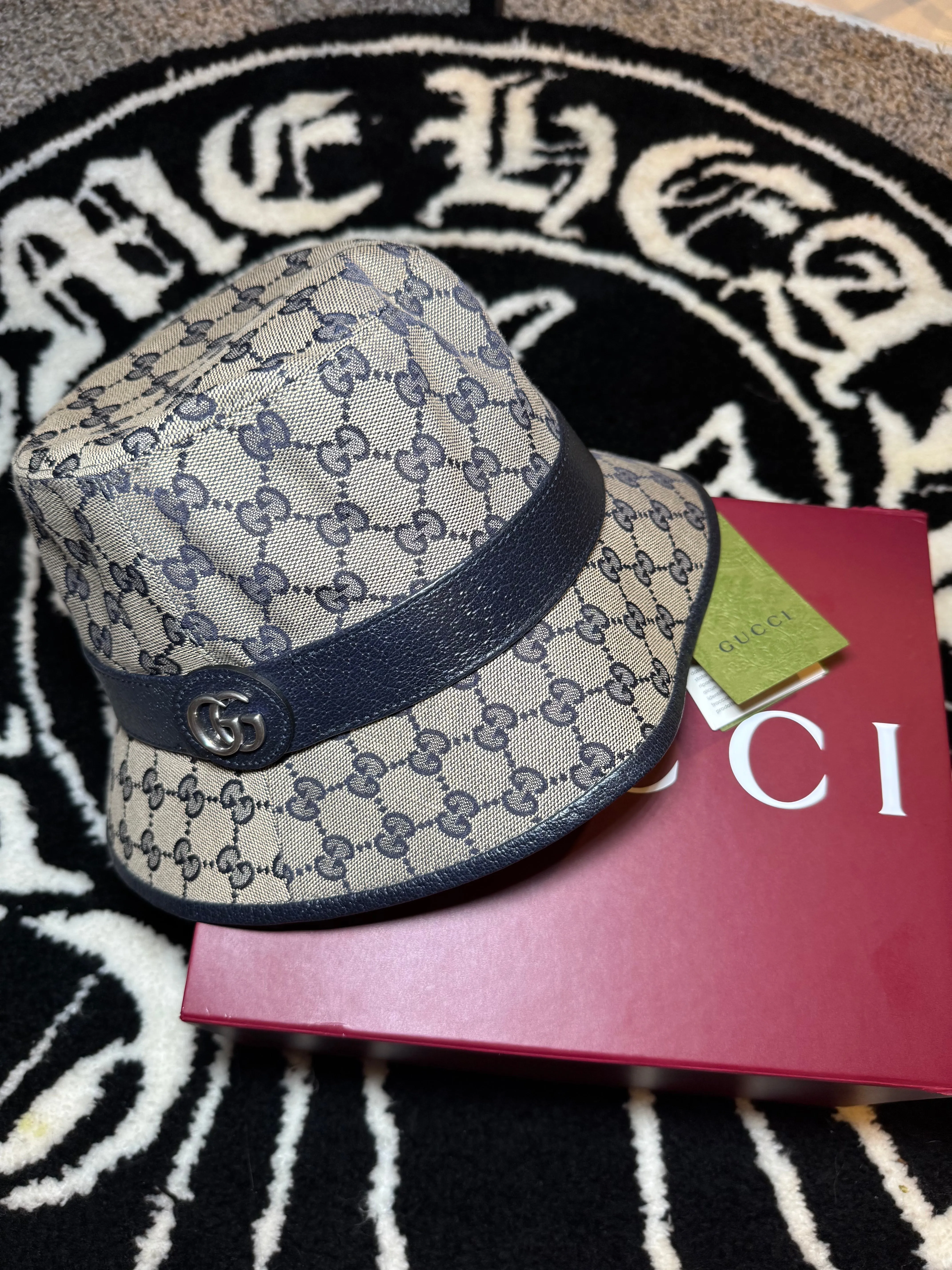 GG Canvas Bucket Hat