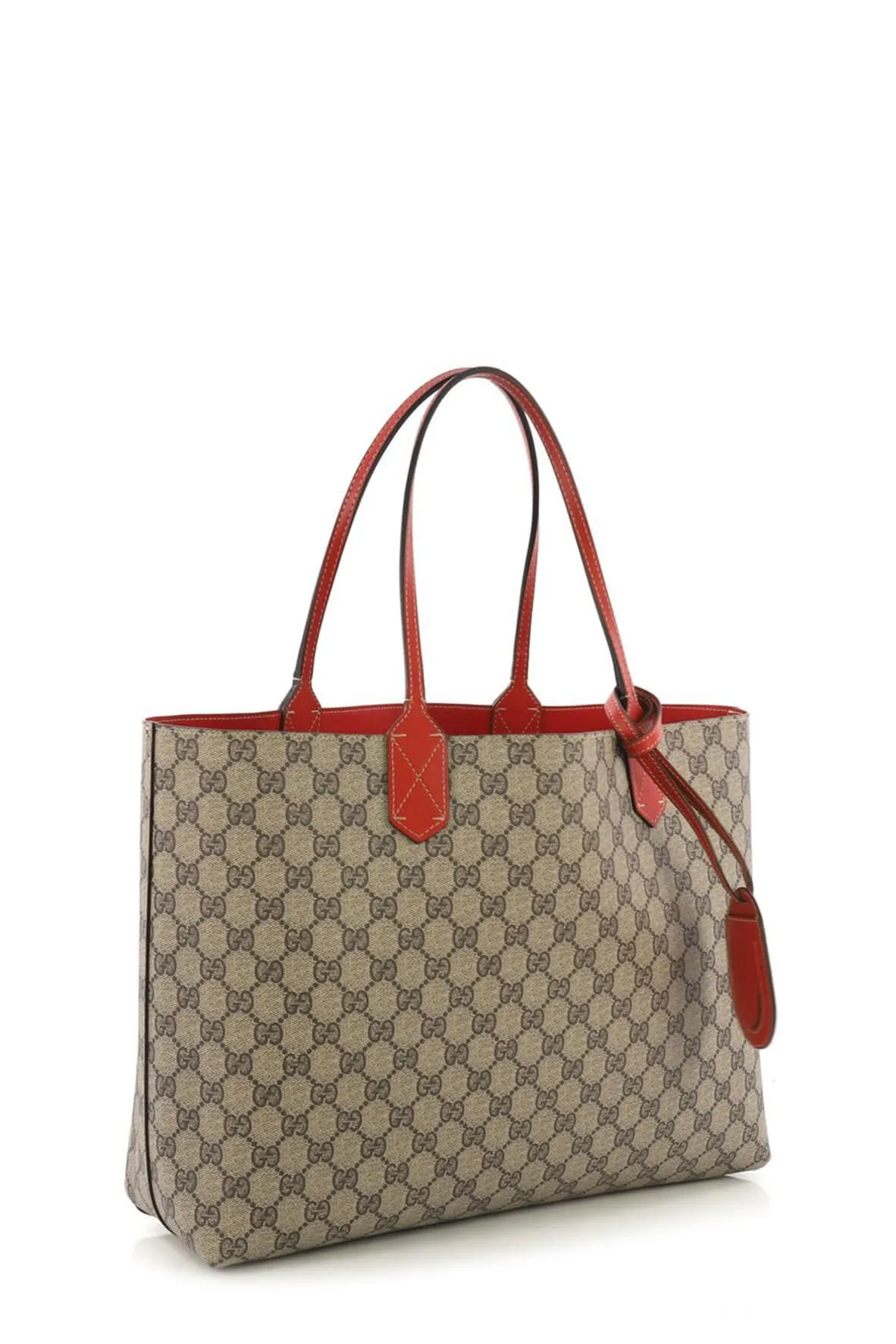GG Reversible Tote Red