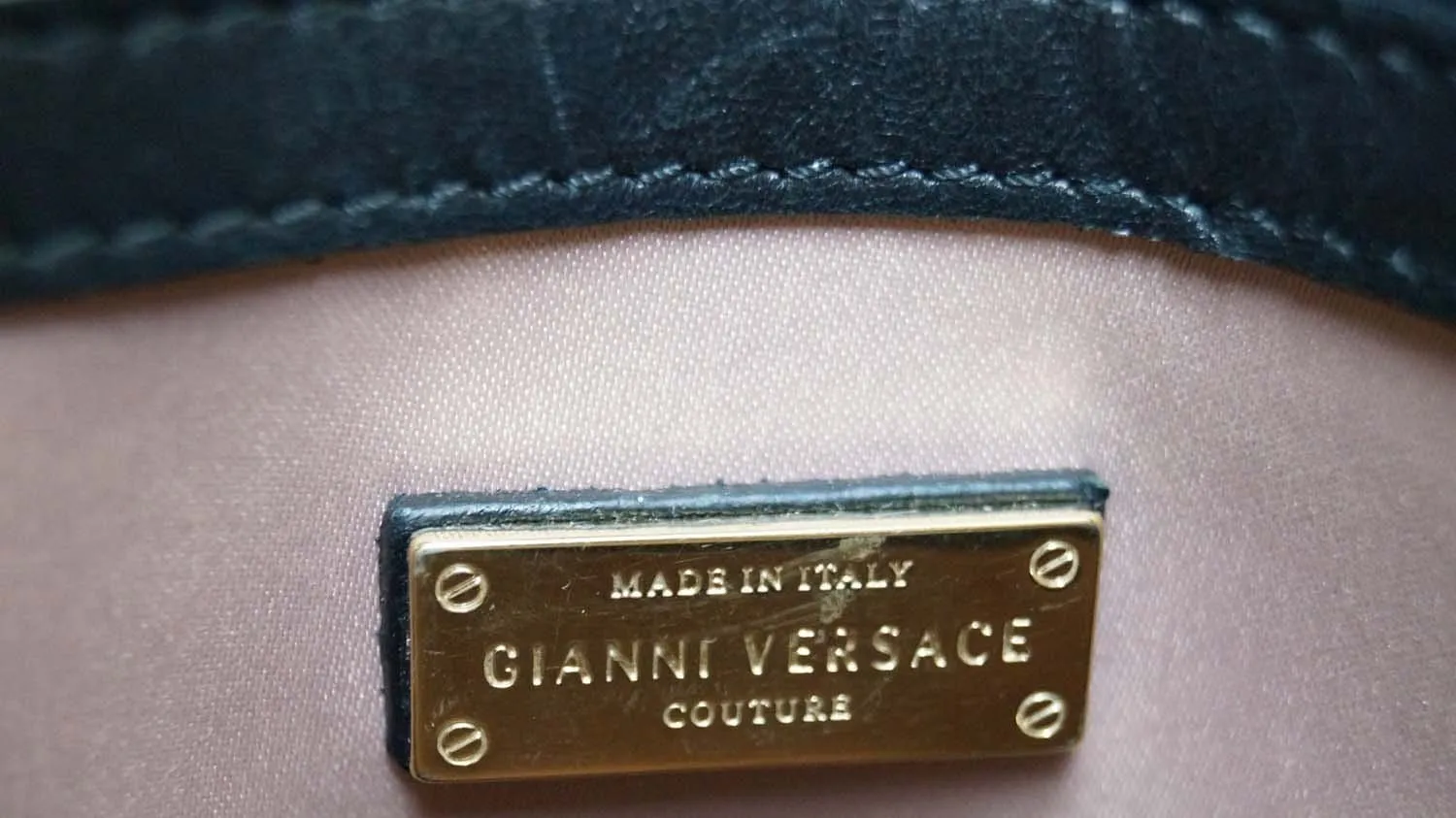 Gianni Versace Patent Leather Couture MADONNA Snap Out Of It Bag