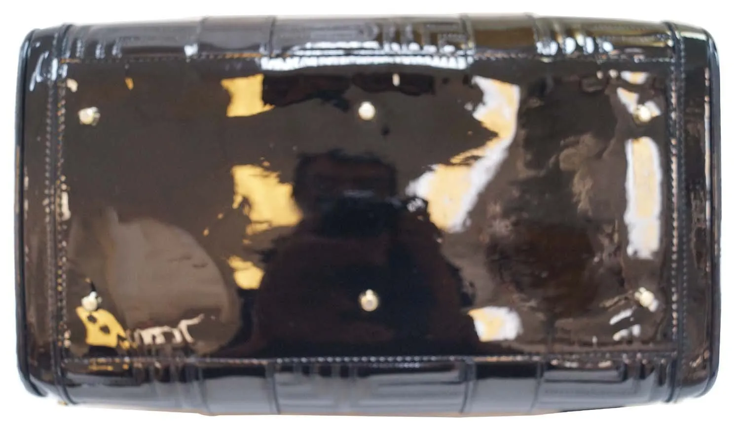 Gianni Versace Patent Leather Couture MADONNA Snap Out Of It Bag
