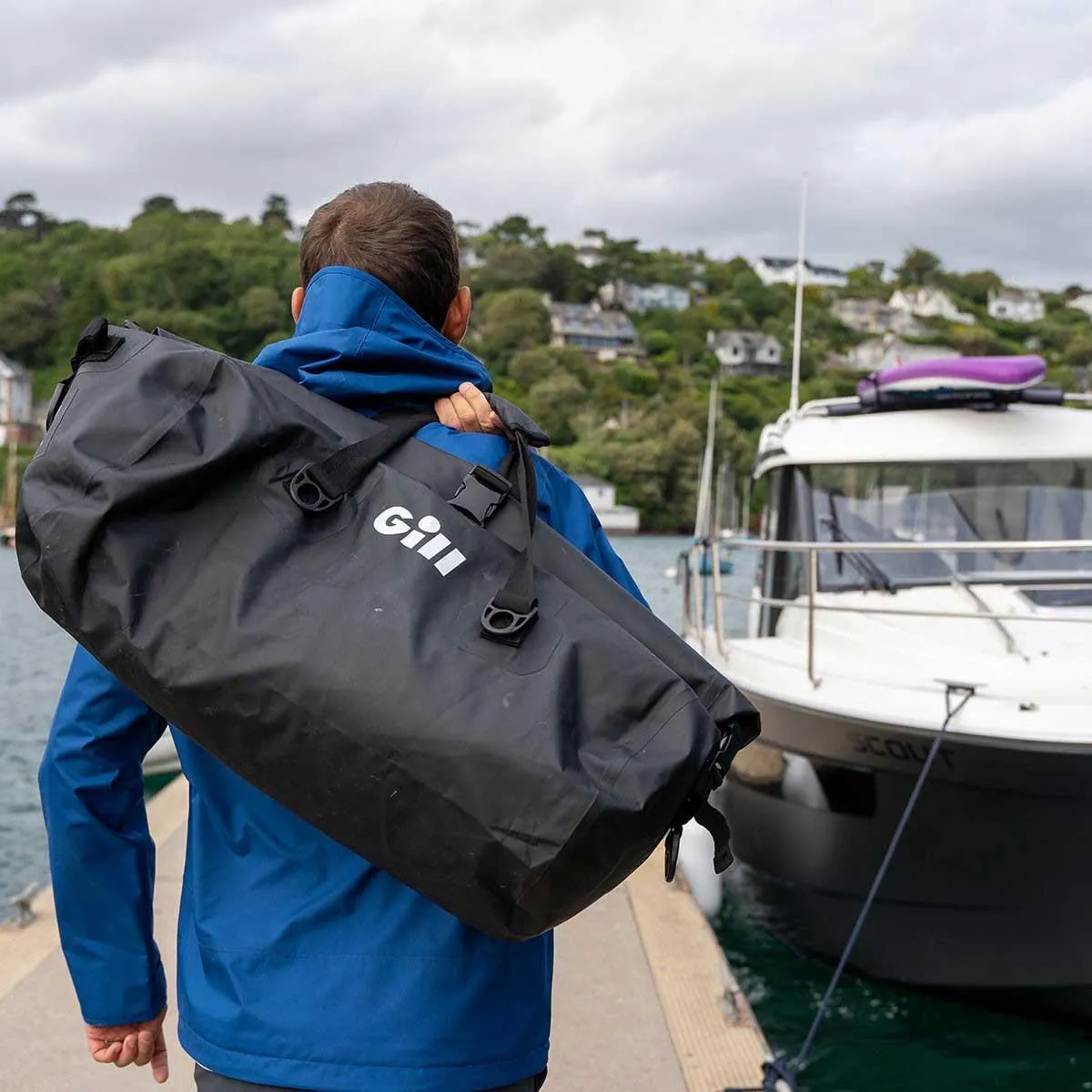 Gill Voyager Duffel Bag 60L - Black
