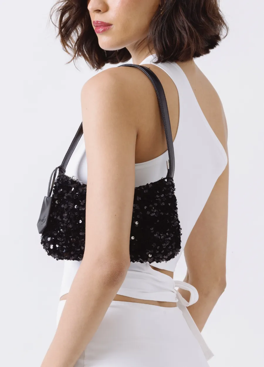 GLITZ BAG - BLACK