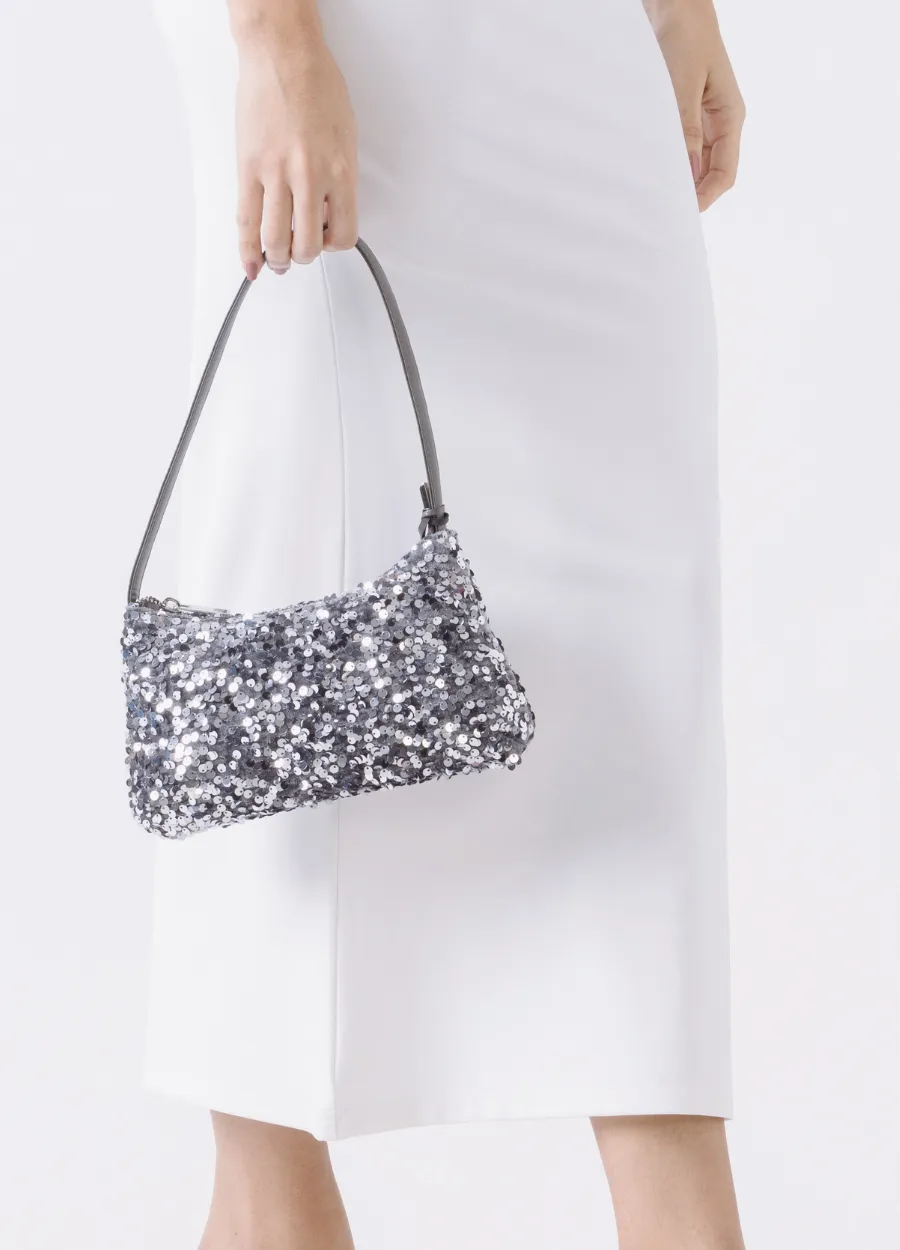 GLITZ BAG - SILVER