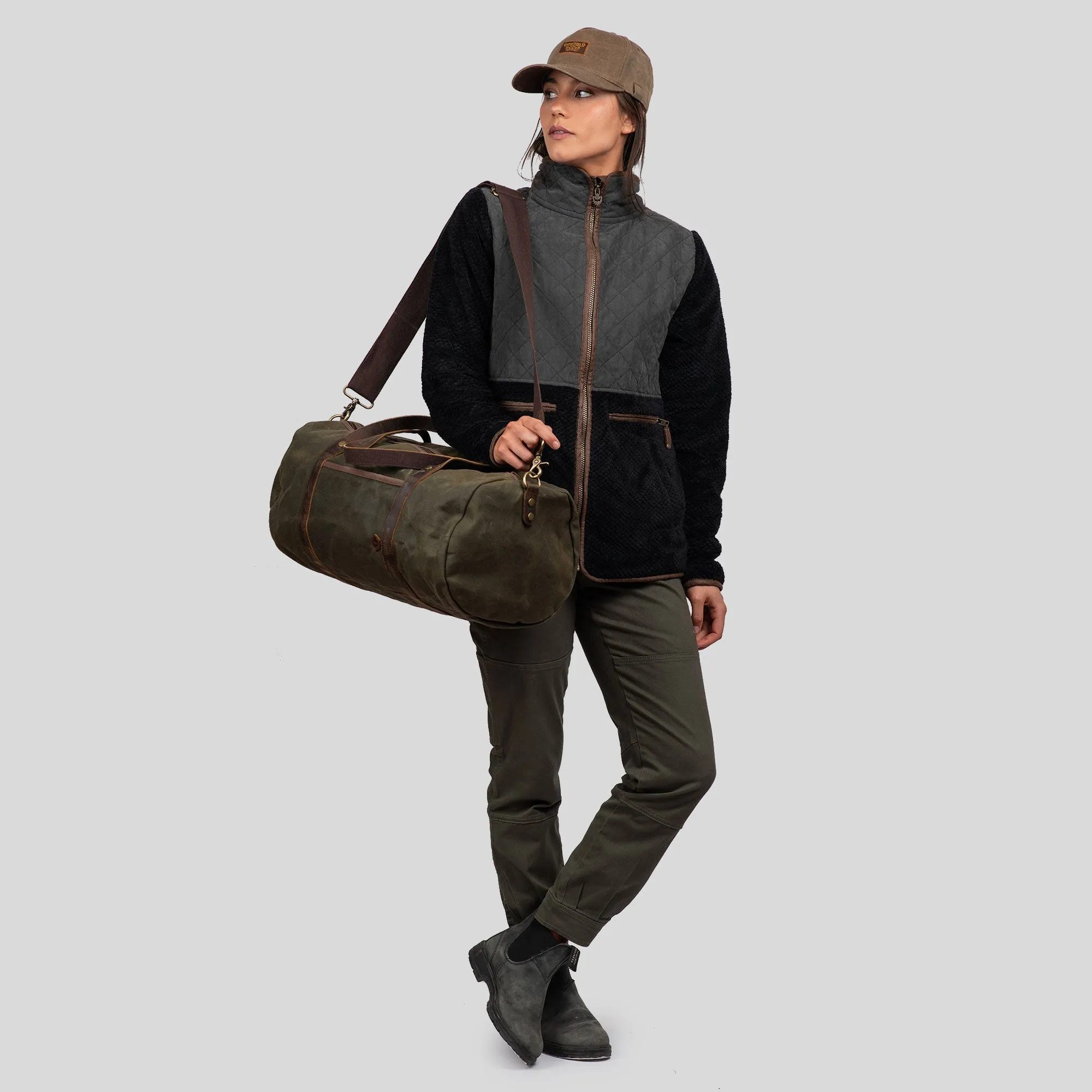 Gnomo Bolso Waxed Canvas Nodarin Duffle 40L