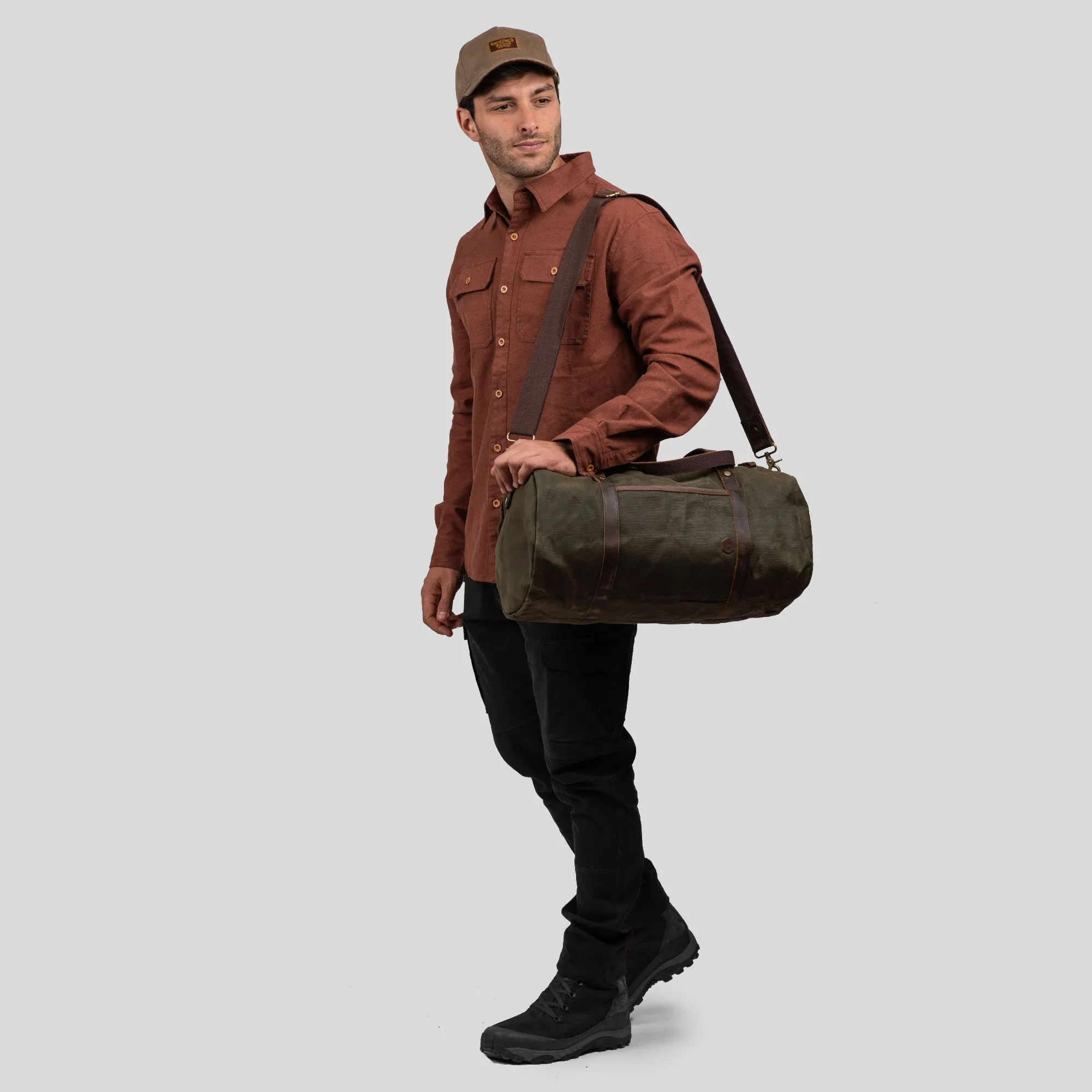 Gnomo Bolso Waxed Canvas Nodarin Duffle 40L
