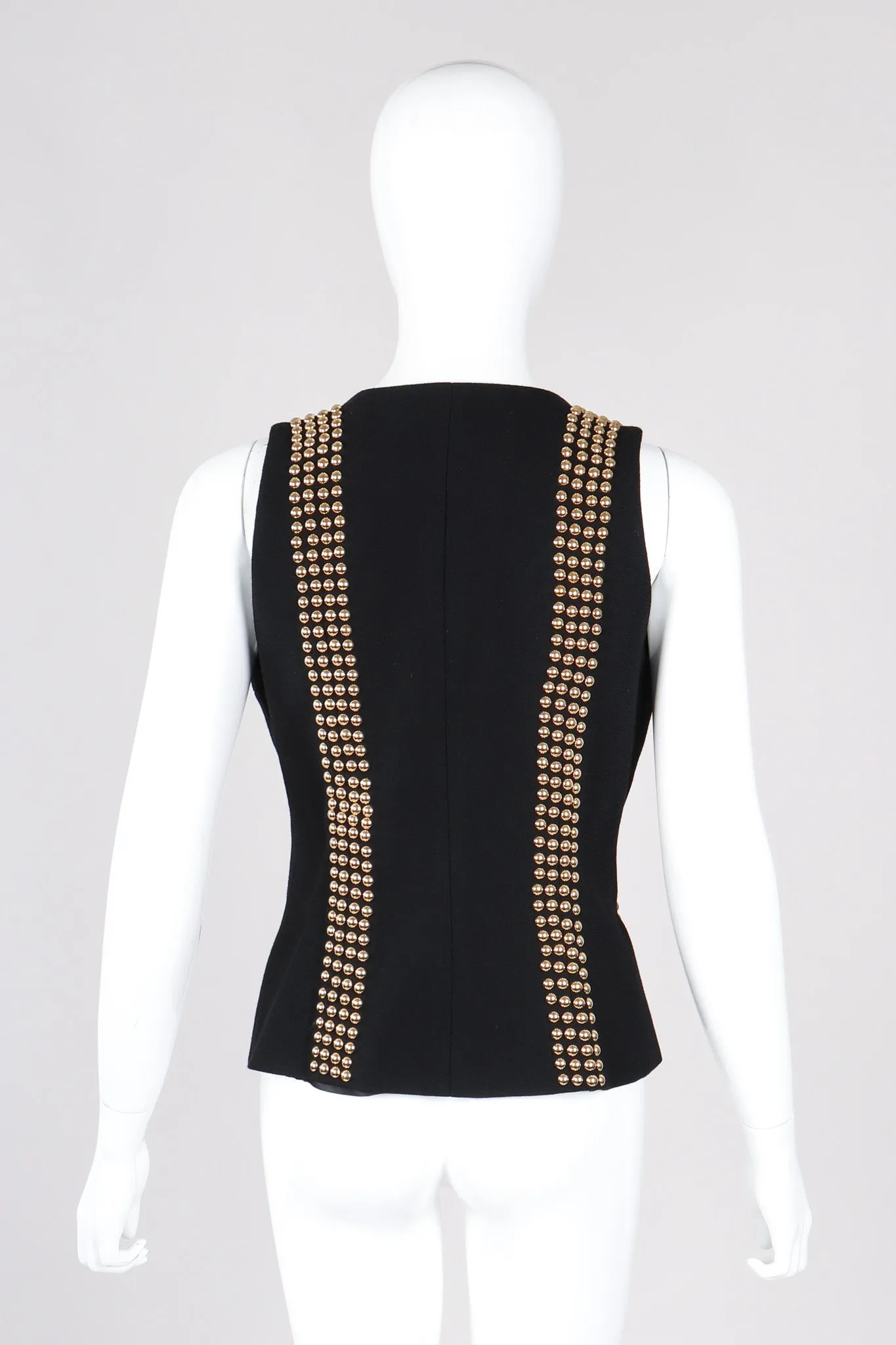 Gold Studded Vest