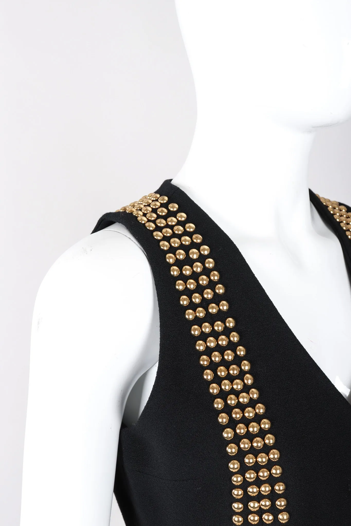 Gold Studded Vest