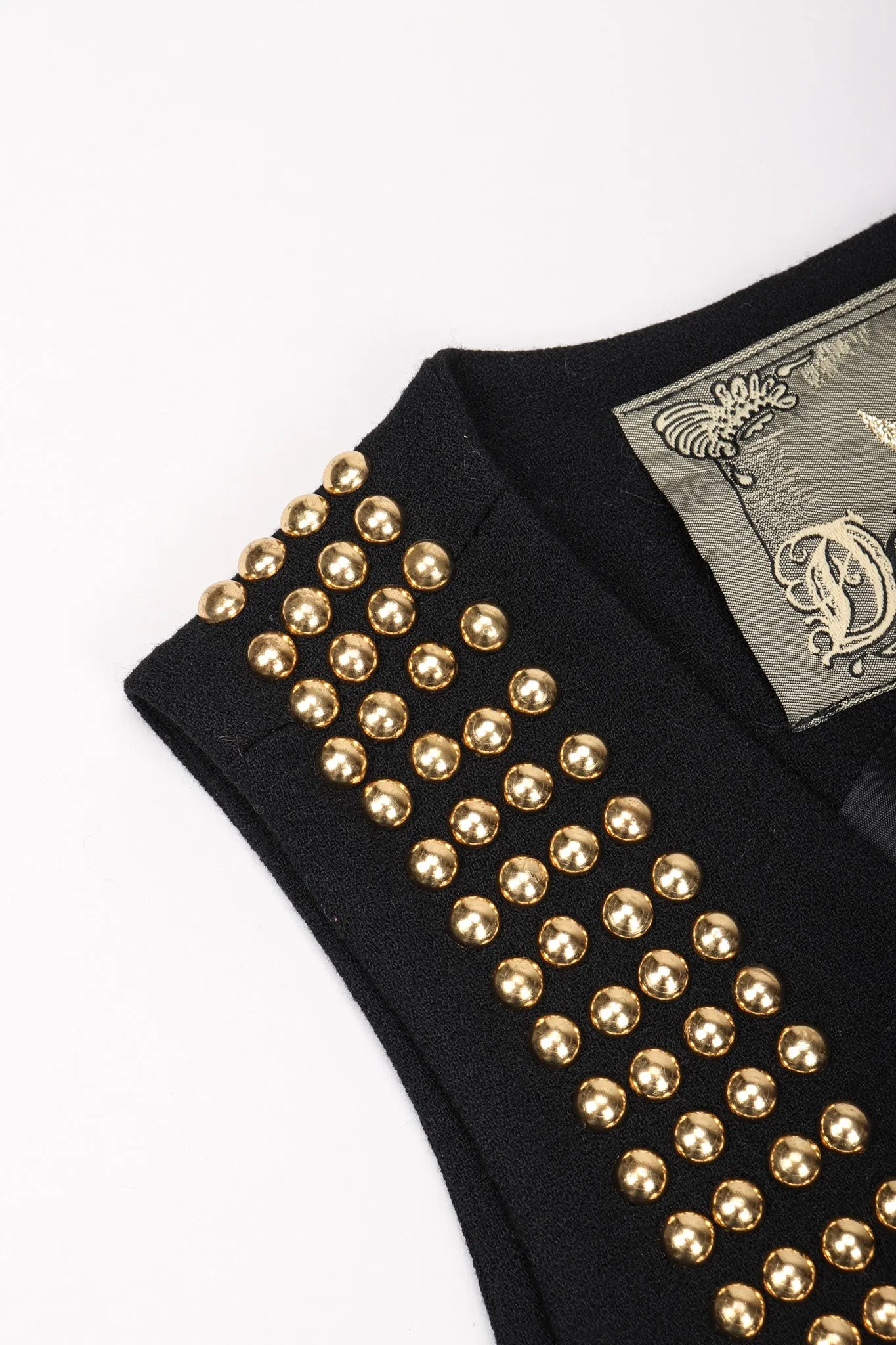 Gold Studded Vest