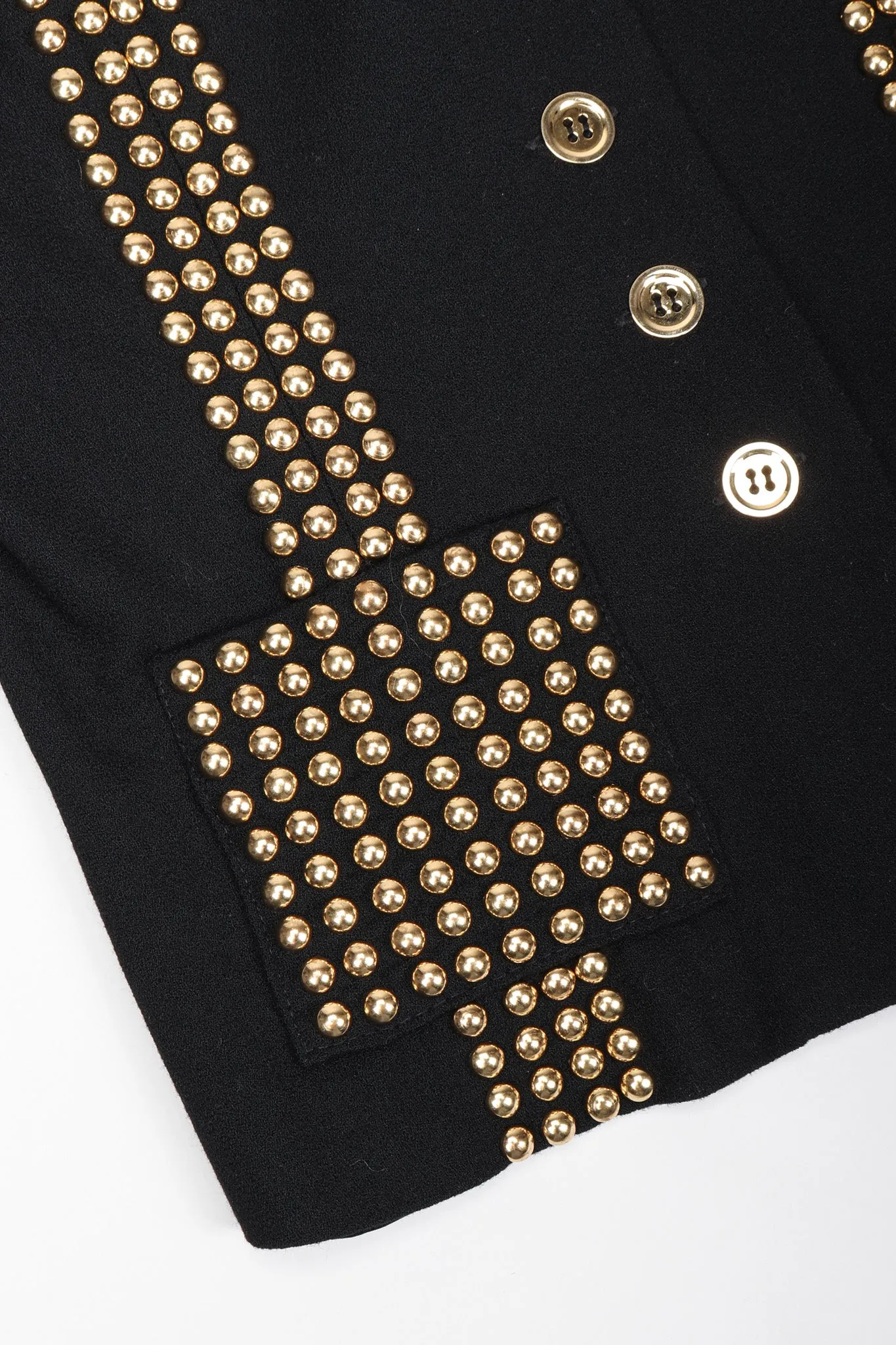 Gold Studded Vest