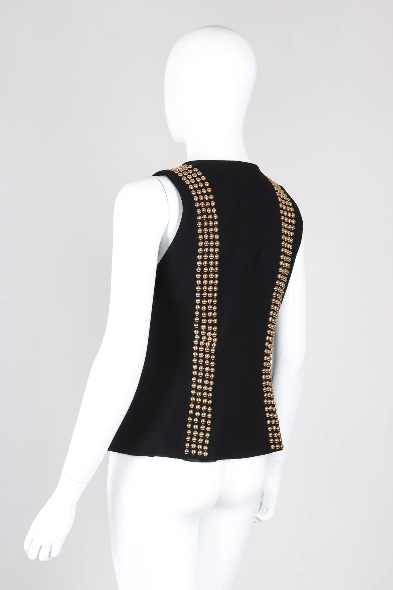Gold Studded Vest