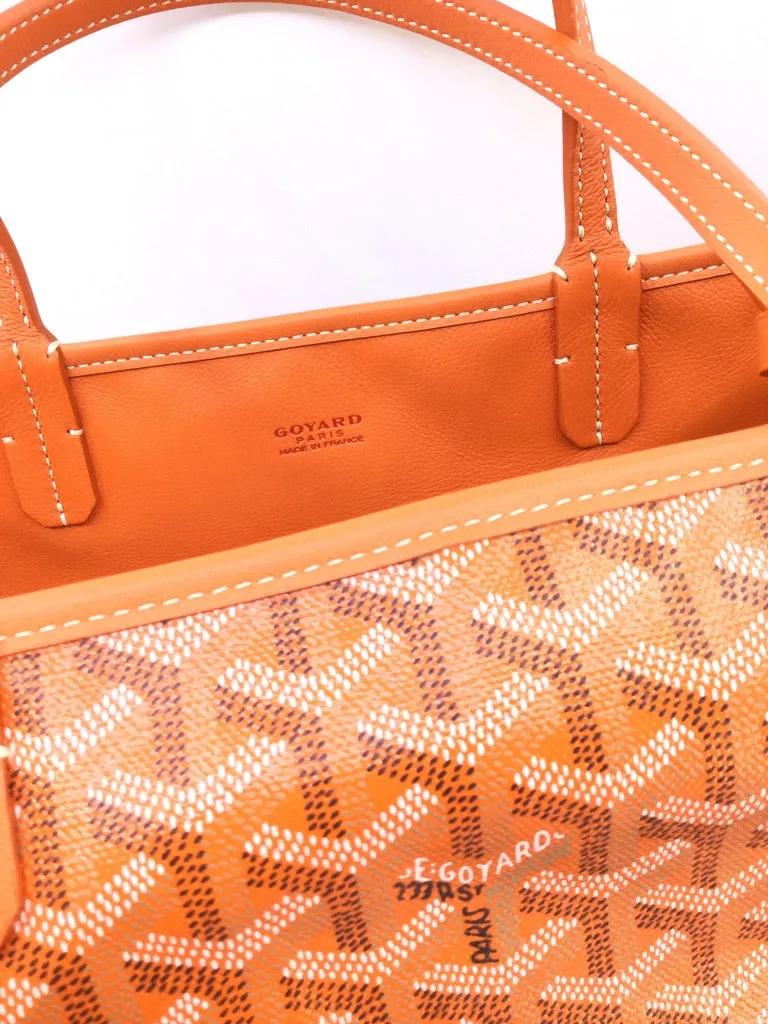 GOYARD LIMITED EDITION ANJOU SAINT LOUIS PM REVERSIBLE BAG