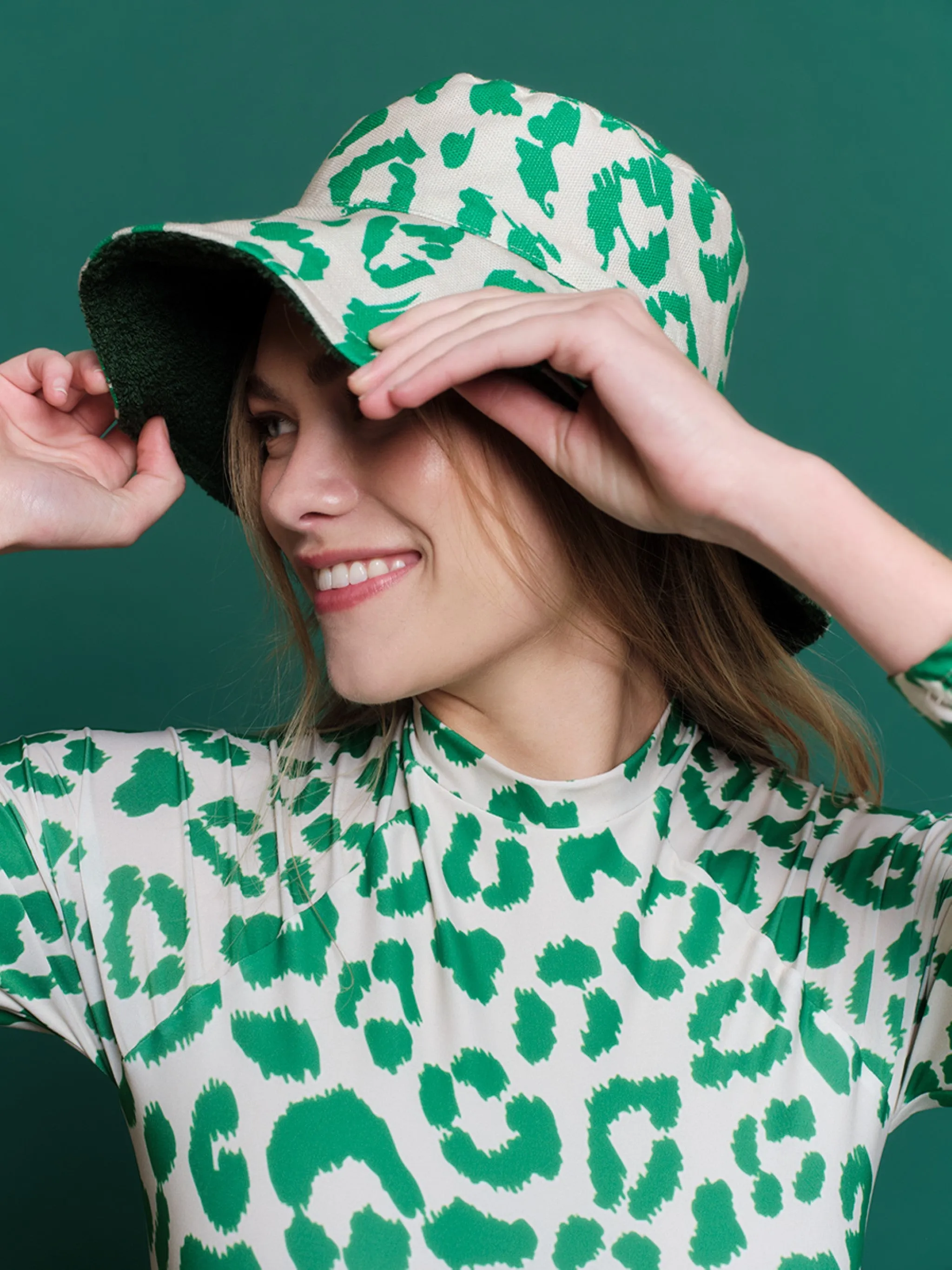 Green Leopard | Hat