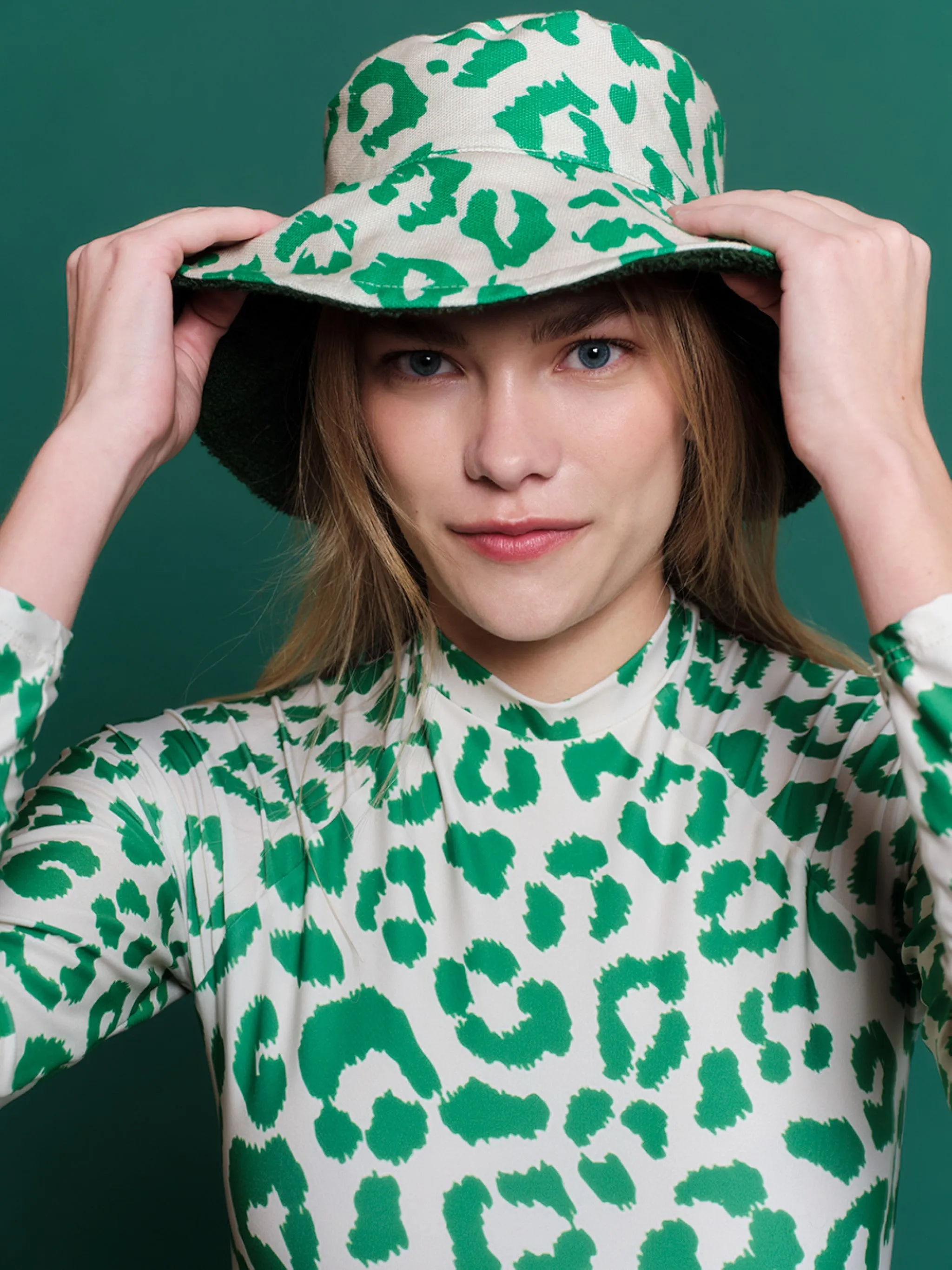 Green Leopard | Hat