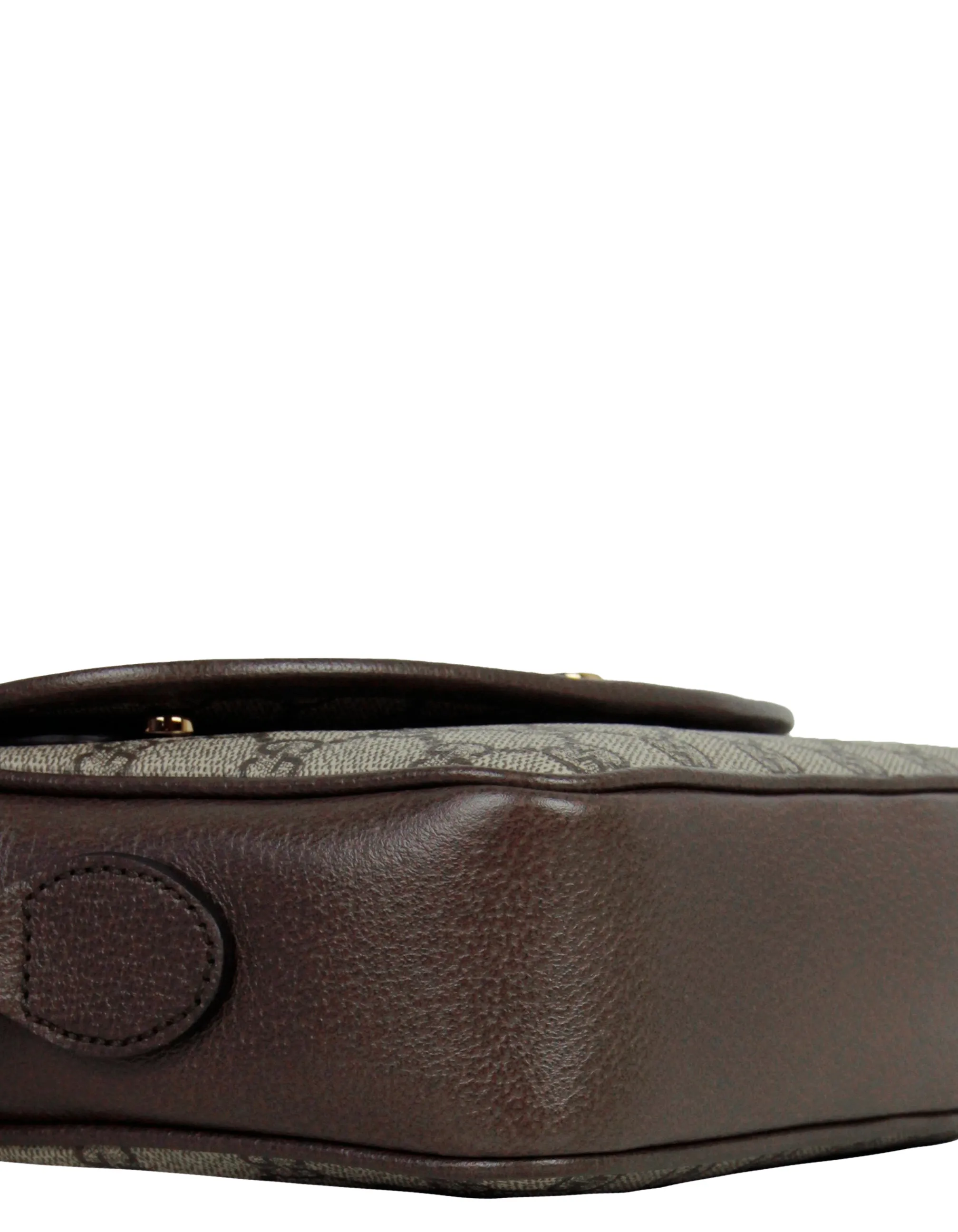 Gucci Beige/Ebony Ophidia Mini GG Supreme Crossbody Shoulder Bag
