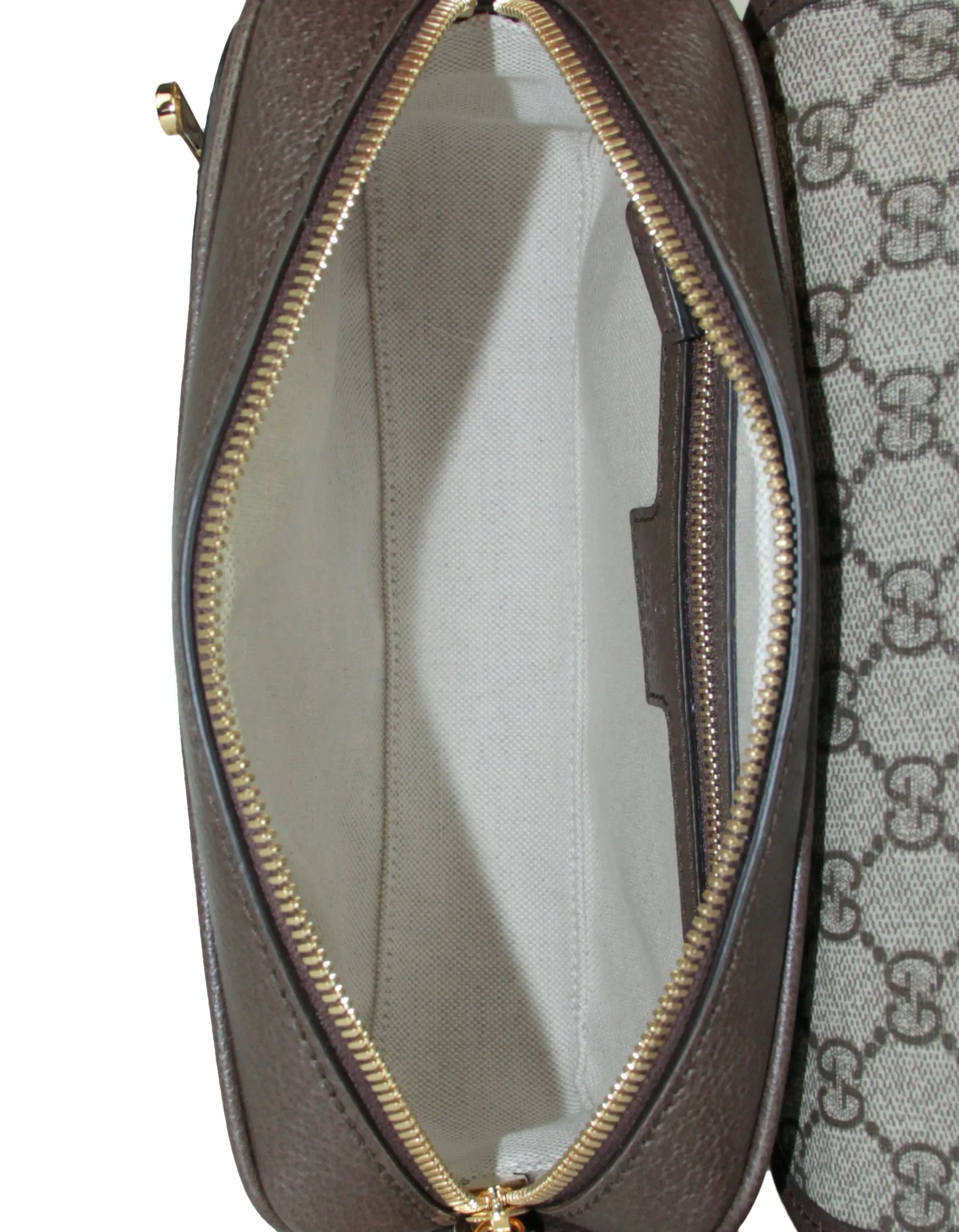 Gucci Beige/Ebony Ophidia Mini GG Supreme Crossbody Shoulder Bag