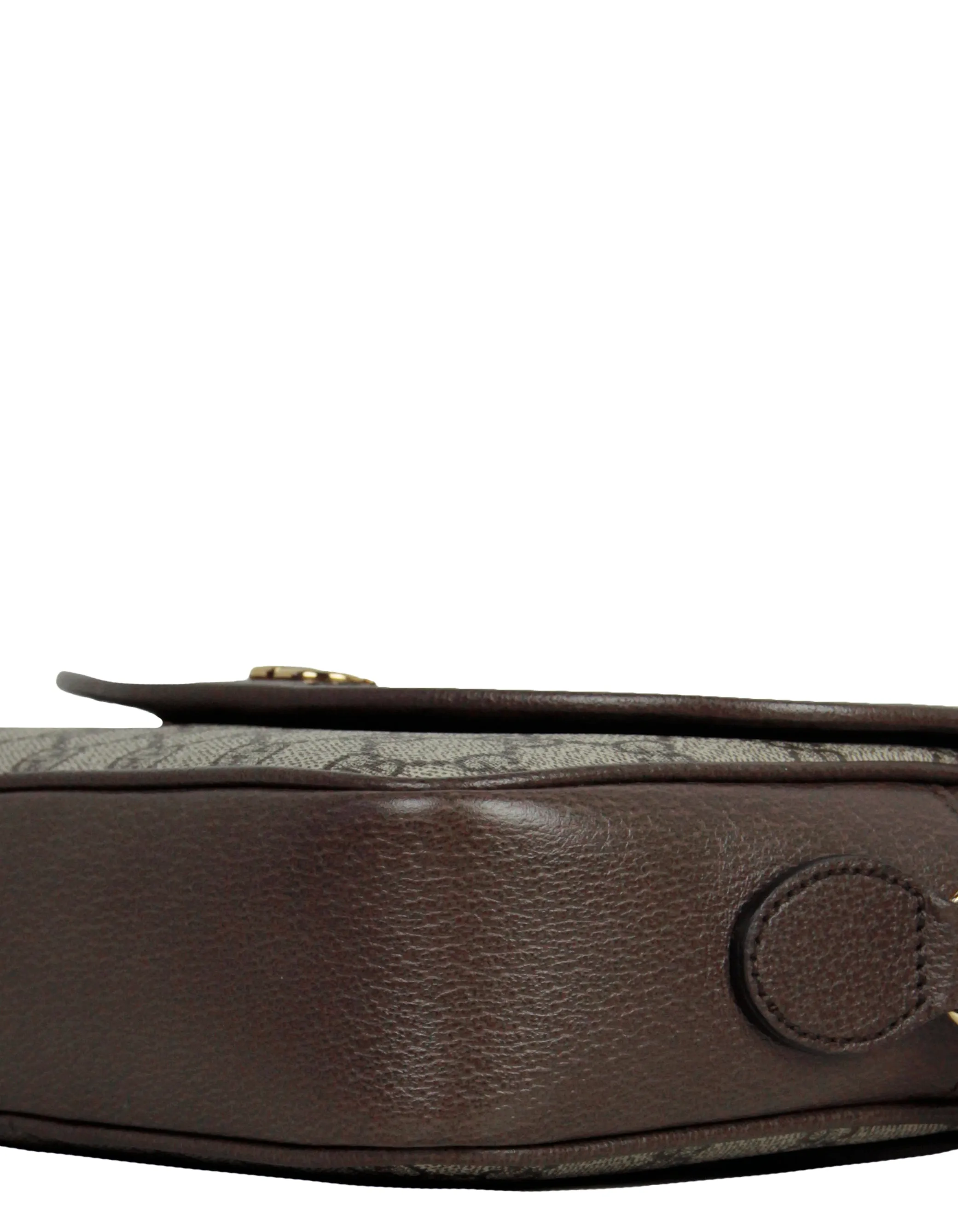 Gucci Beige/Ebony Ophidia Mini GG Supreme Crossbody Shoulder Bag