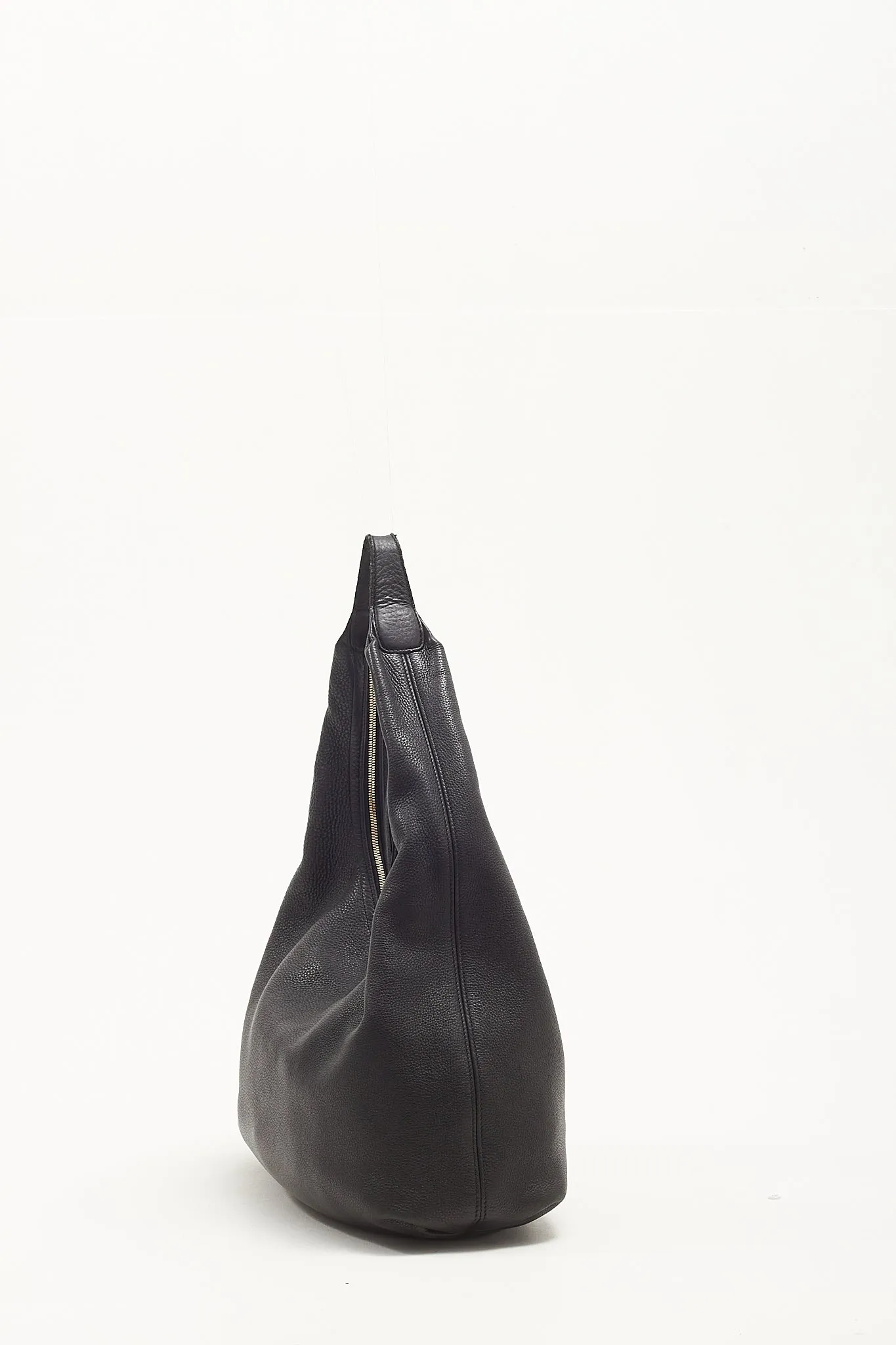 Gucci Black Pebbled Leather Large Soho Hobo Bag
