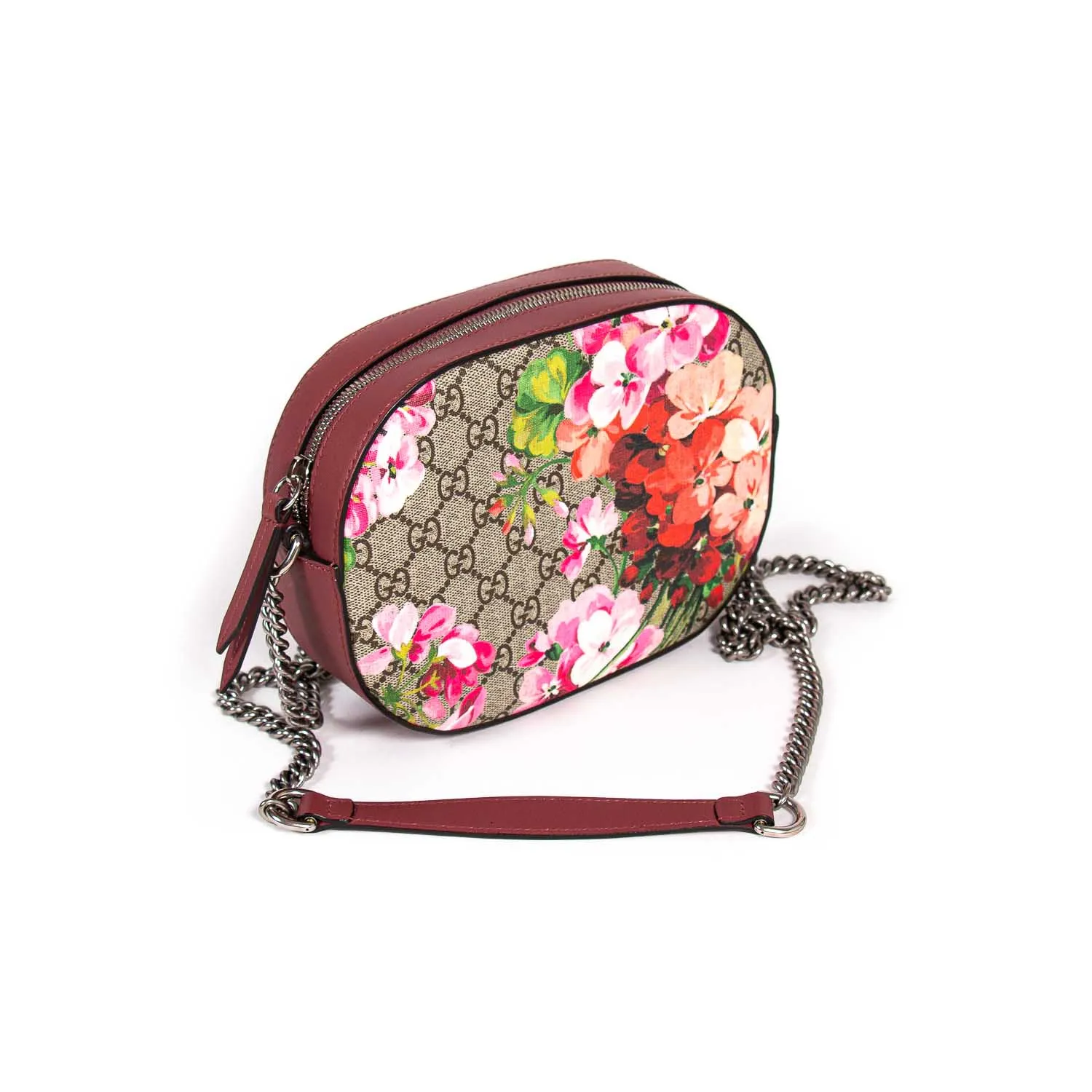 Gucci Blooms Camera Crossbody Bag