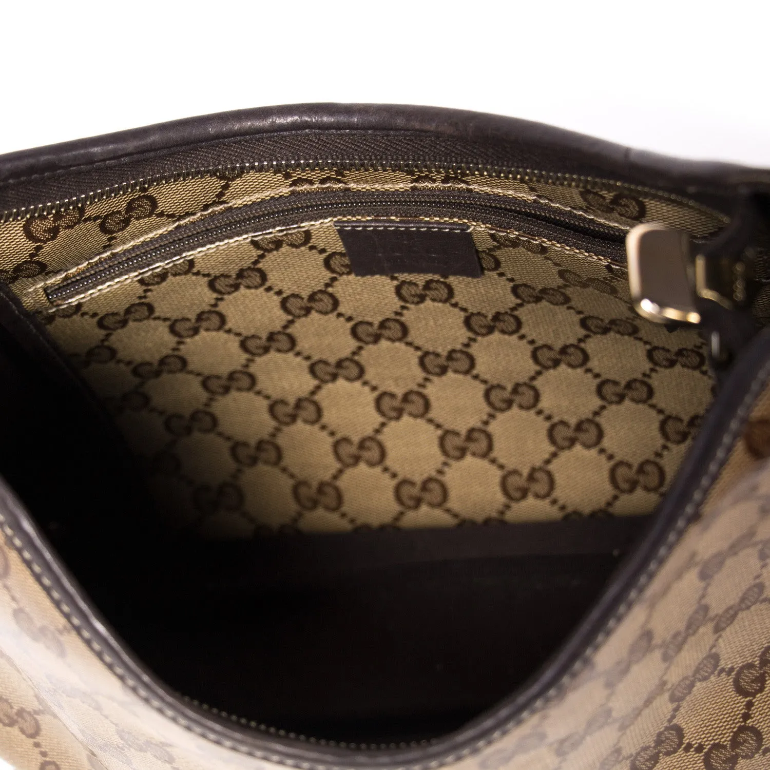 Gucci GG Patent Hobo