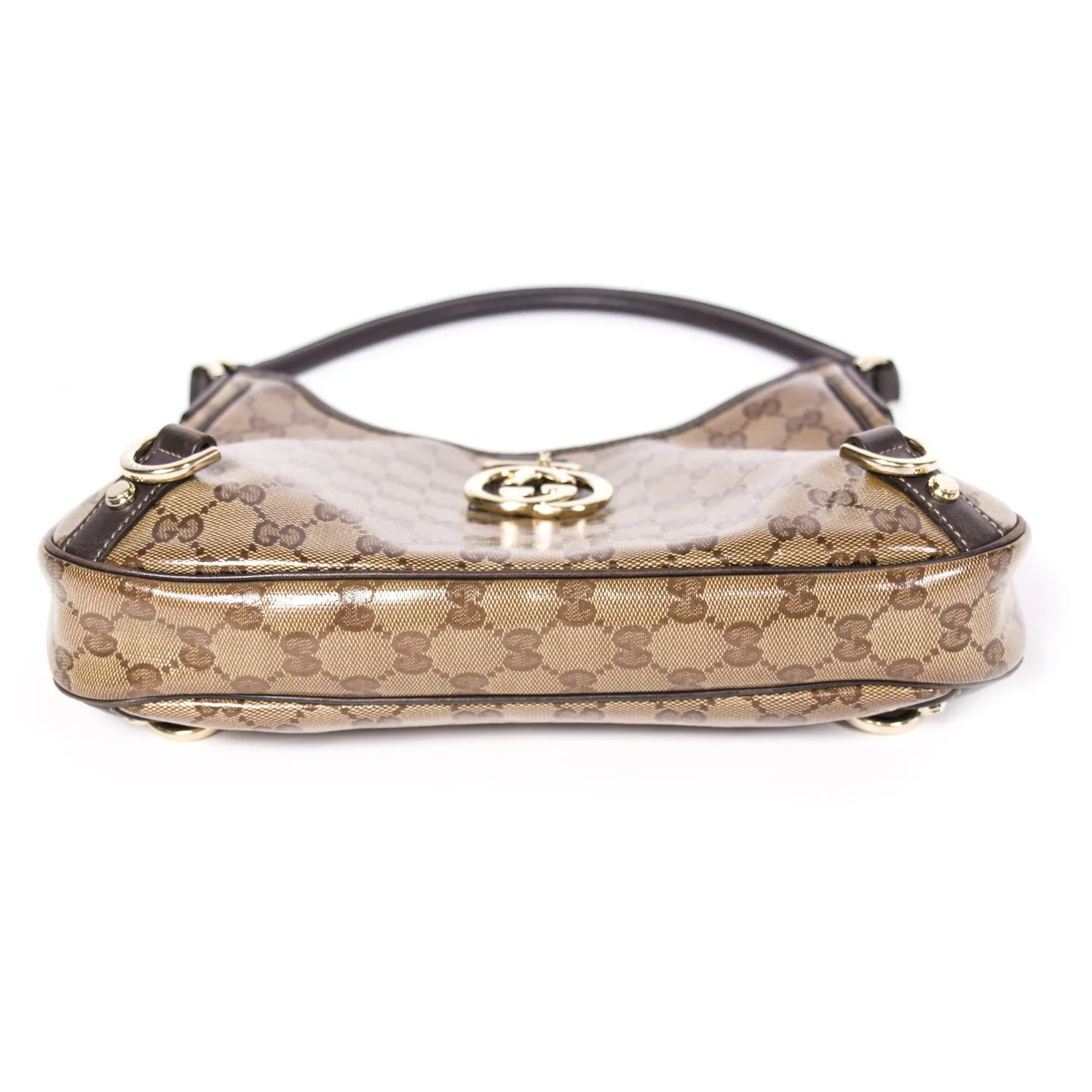 Gucci GG Patent Hobo
