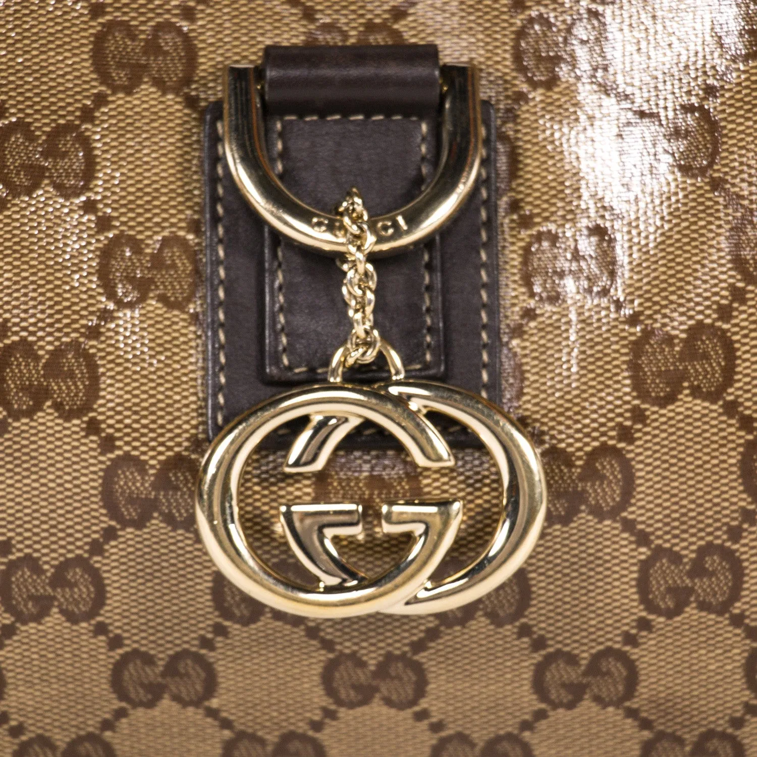 Gucci GG Patent Hobo