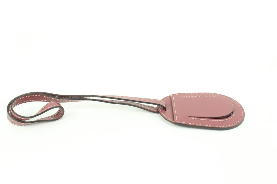 Gucci Mauve Clochette Luggage Tag from Reversible Supreme GG Tote 44g85