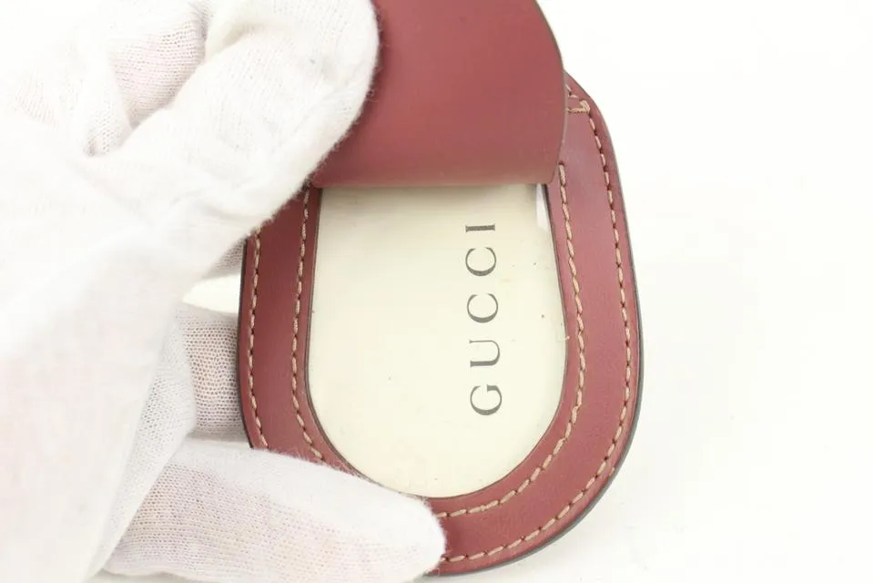 Gucci Mauve Clochette Luggage Tag from Reversible Supreme GG Tote  44gk86