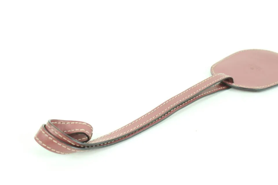 Gucci Mauve Leather Reversible Blooms Tote Clochette Bag Charm 37gz413s