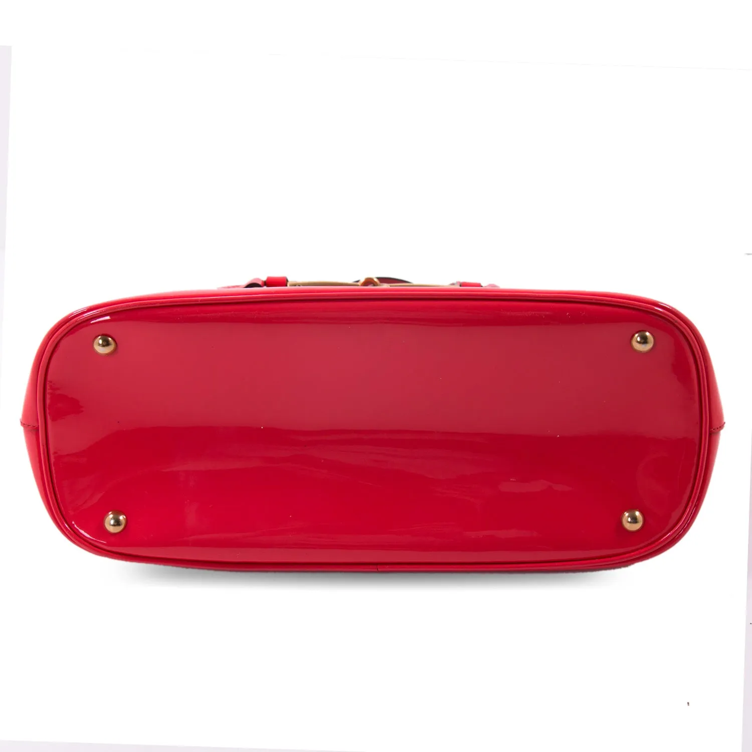 Gucci Patent Bright Bit Shoulder Bag